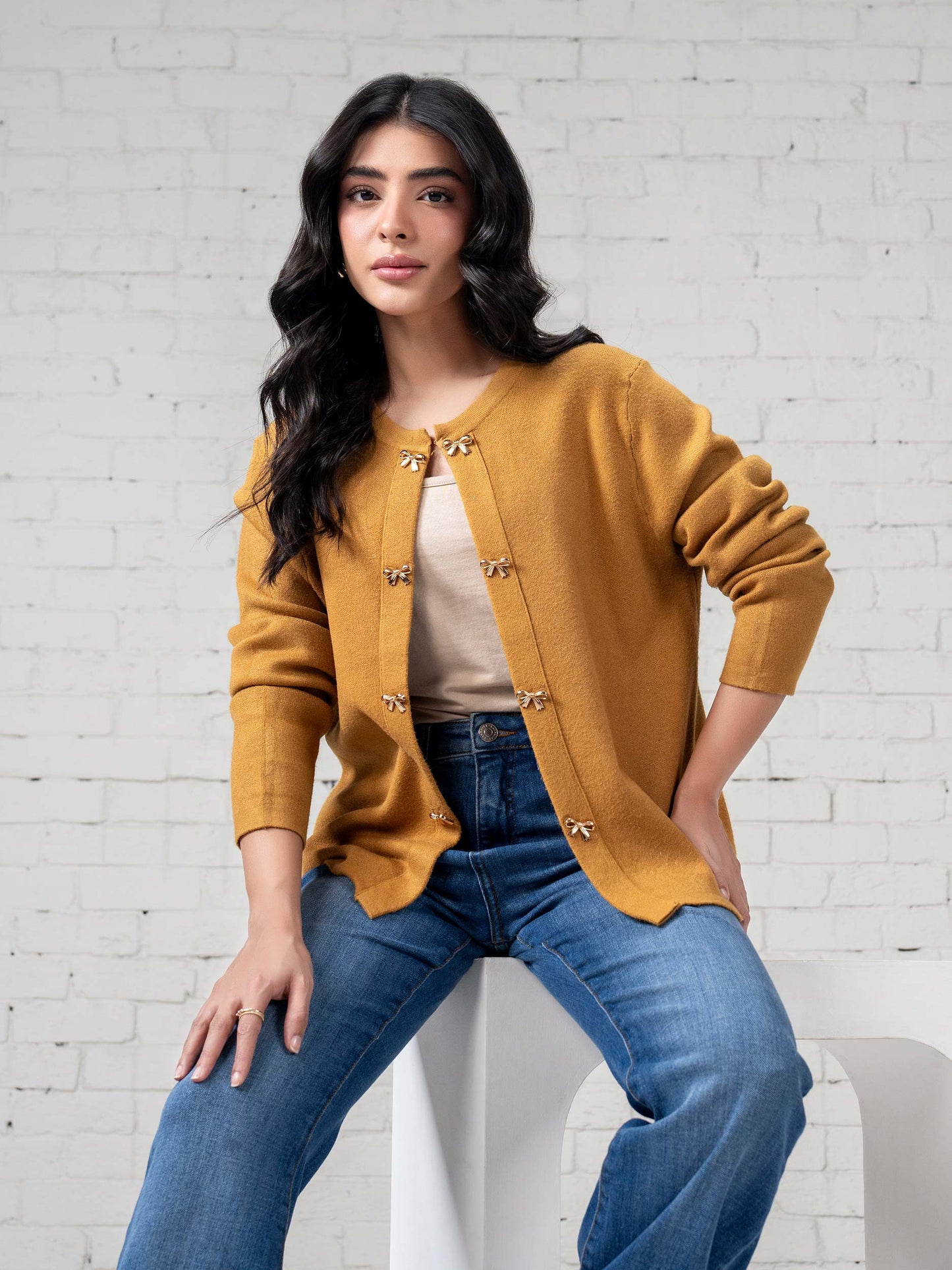 Woolen Blend Cardigan