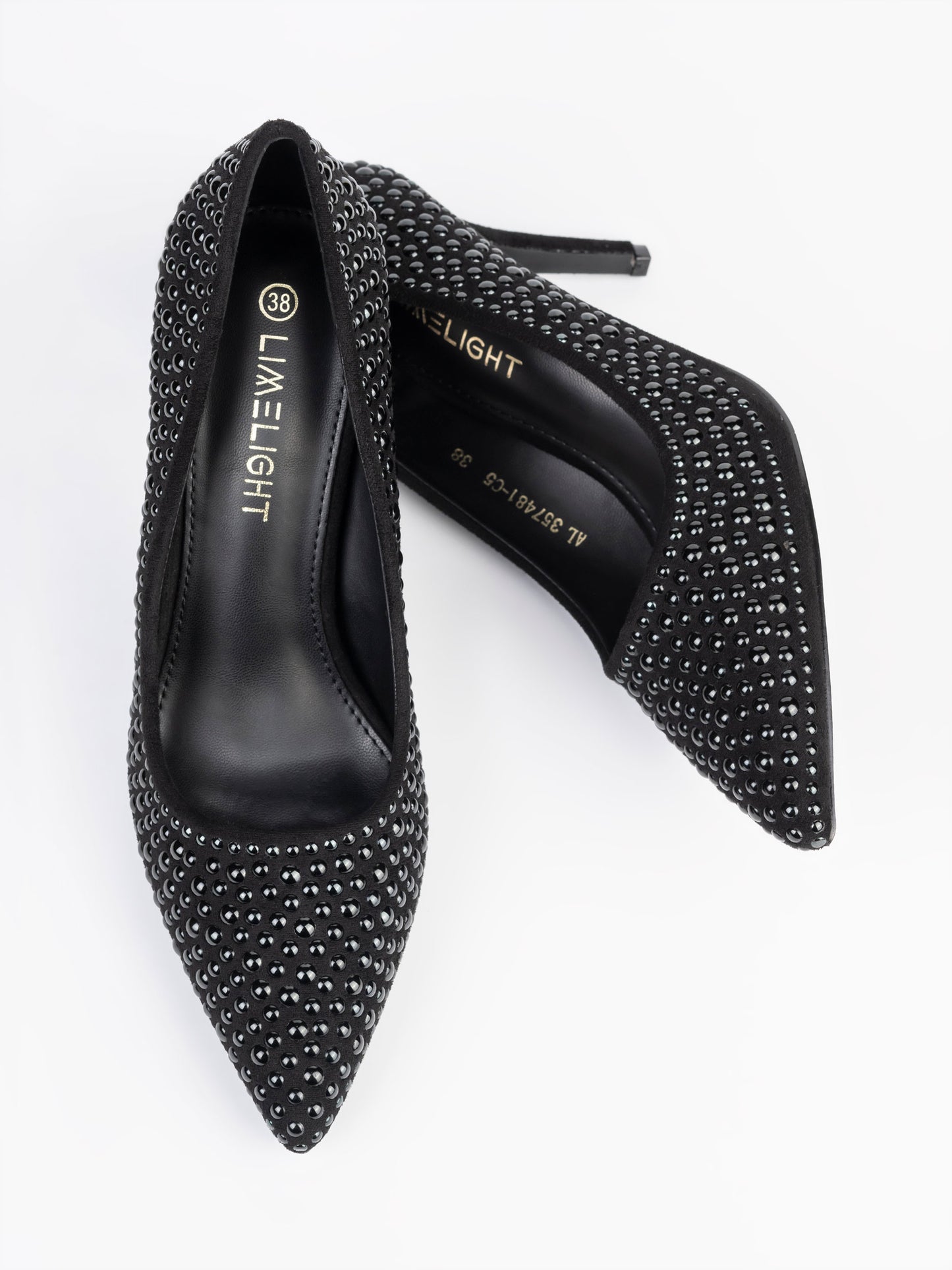 Embellished heels