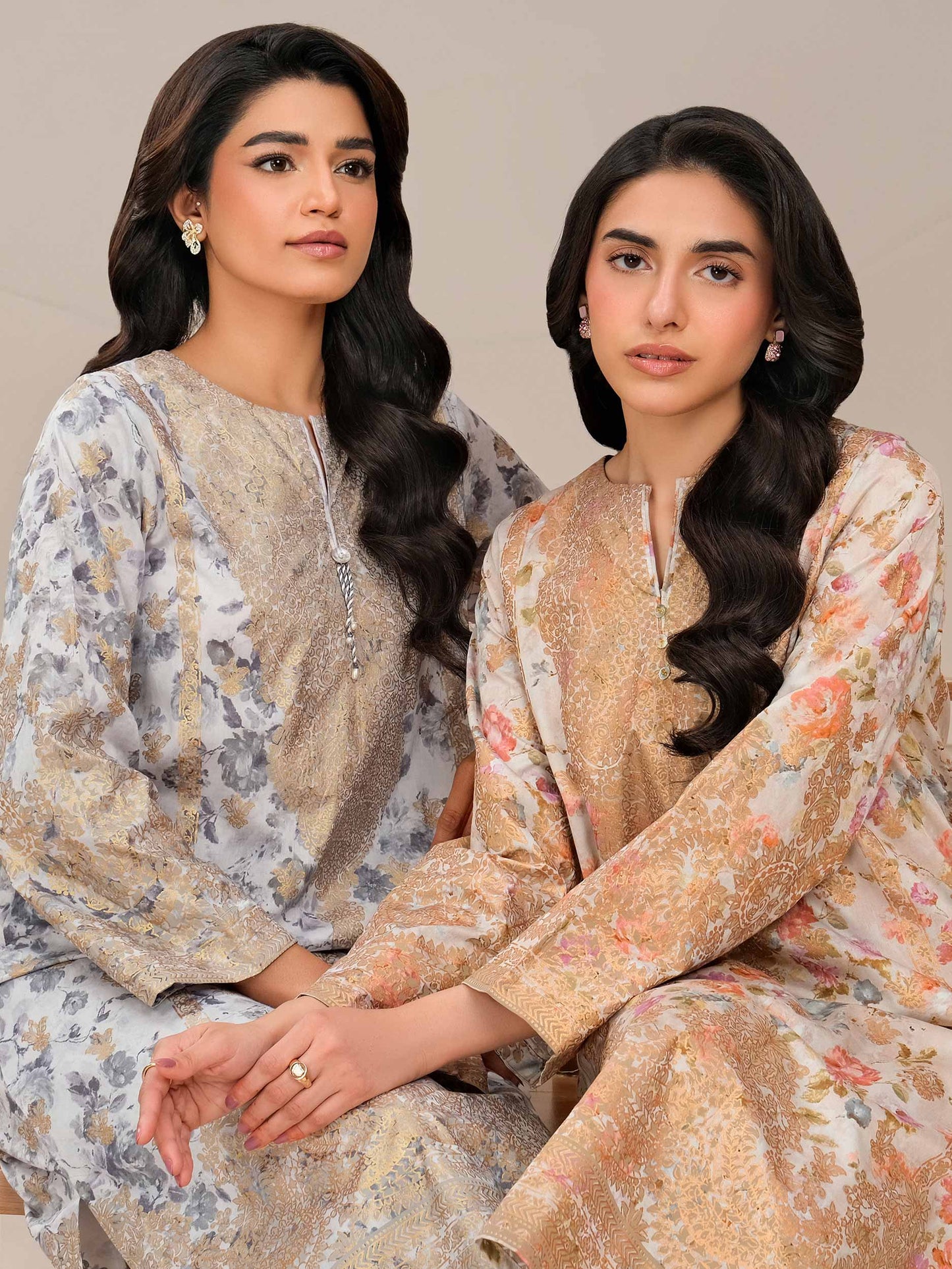 2 Piece Lawn Suit-Paste Print (Unstitched)