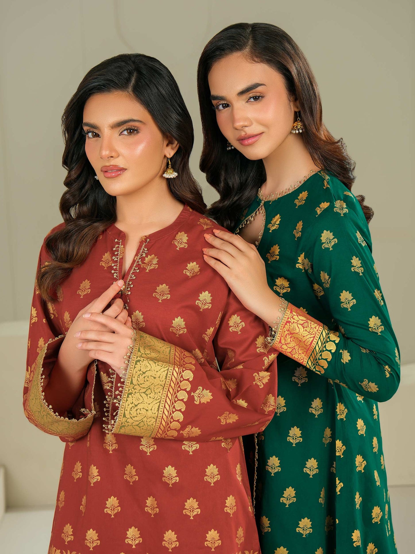 2 Piece Lawn Suit-Paste Print (Unstitched)