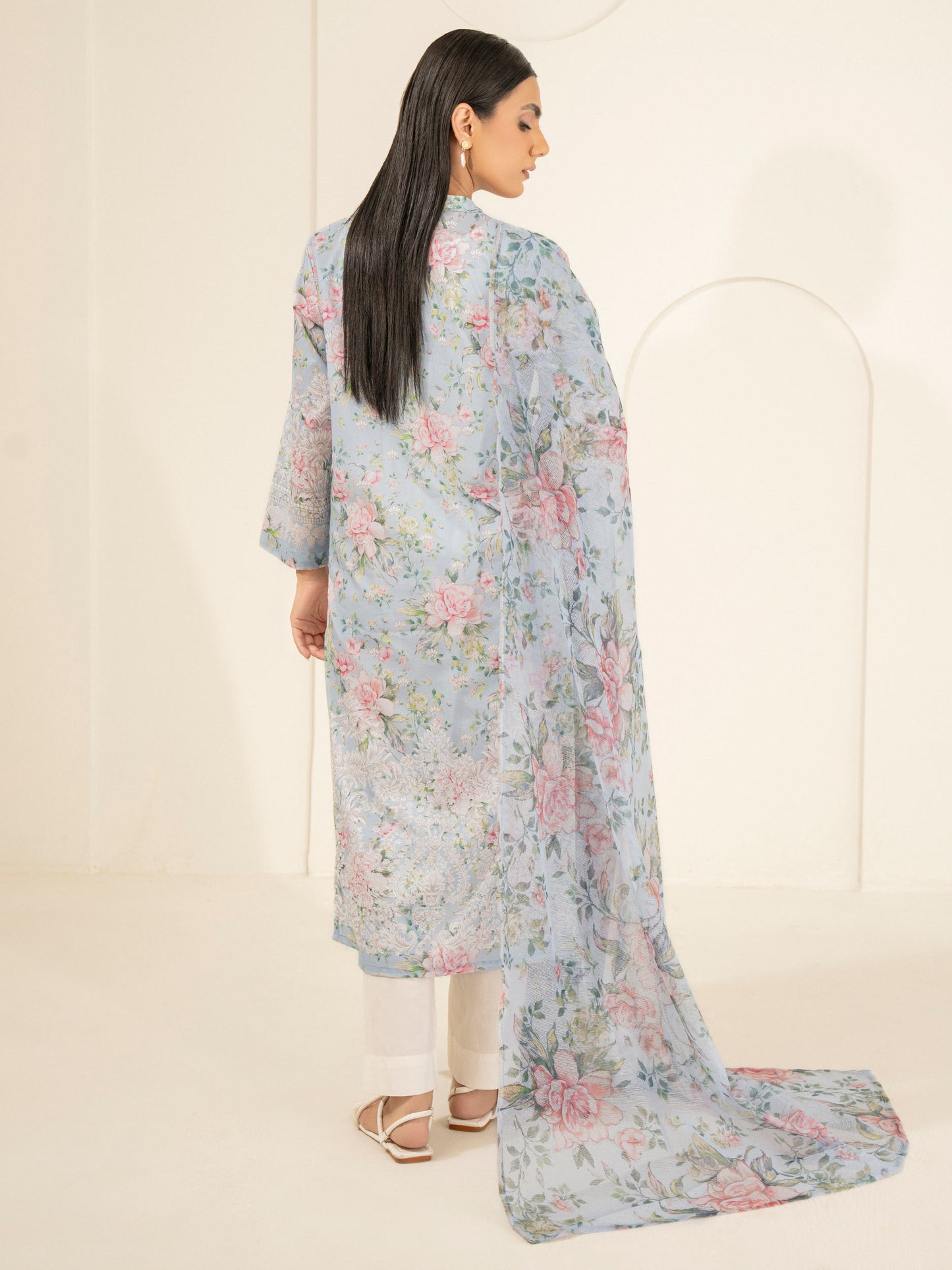2 Piece Lawn Suit-Printed (Unstitched)