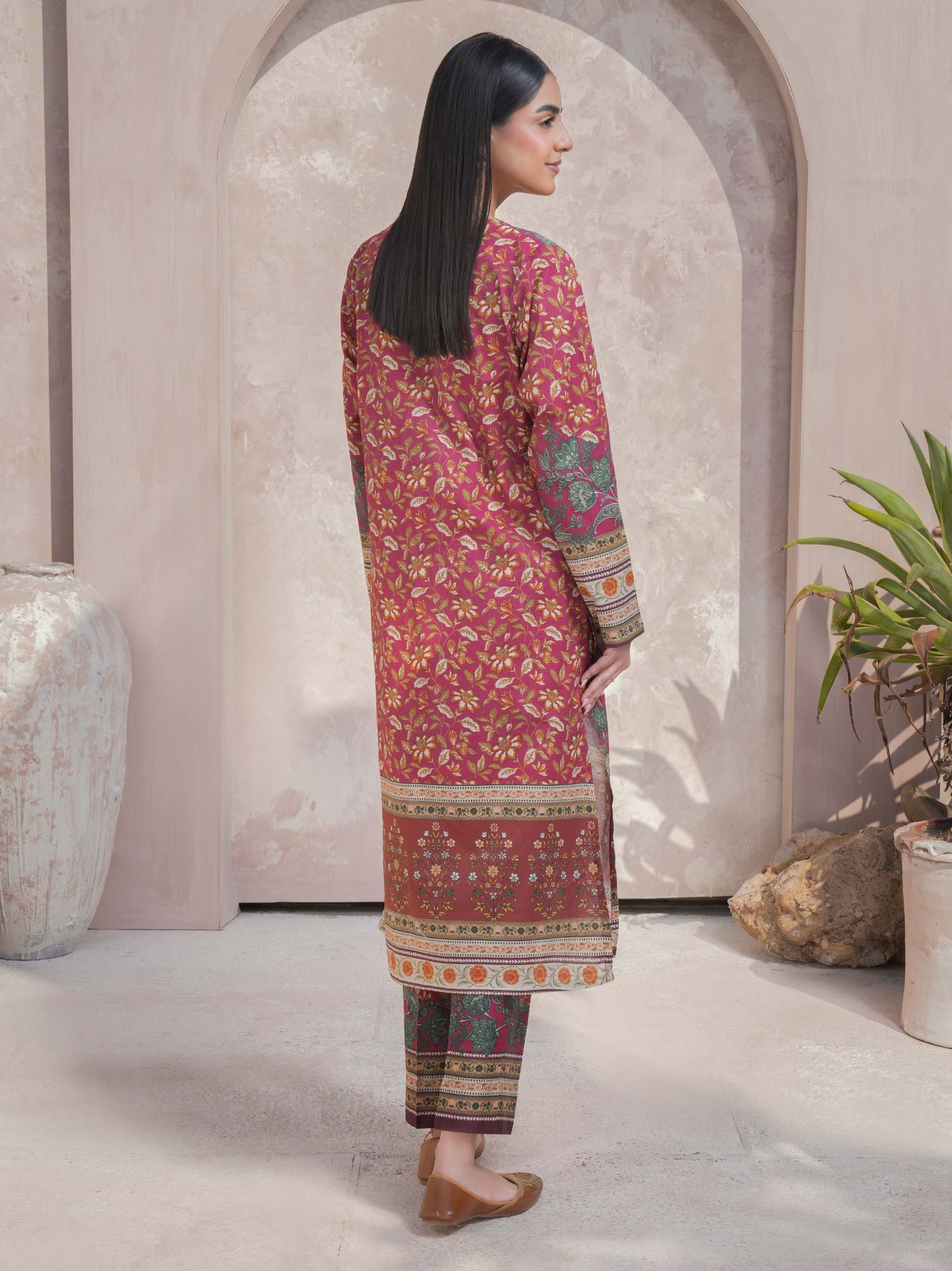 2 Piece Lawn Suit-Printed (Unstitched)