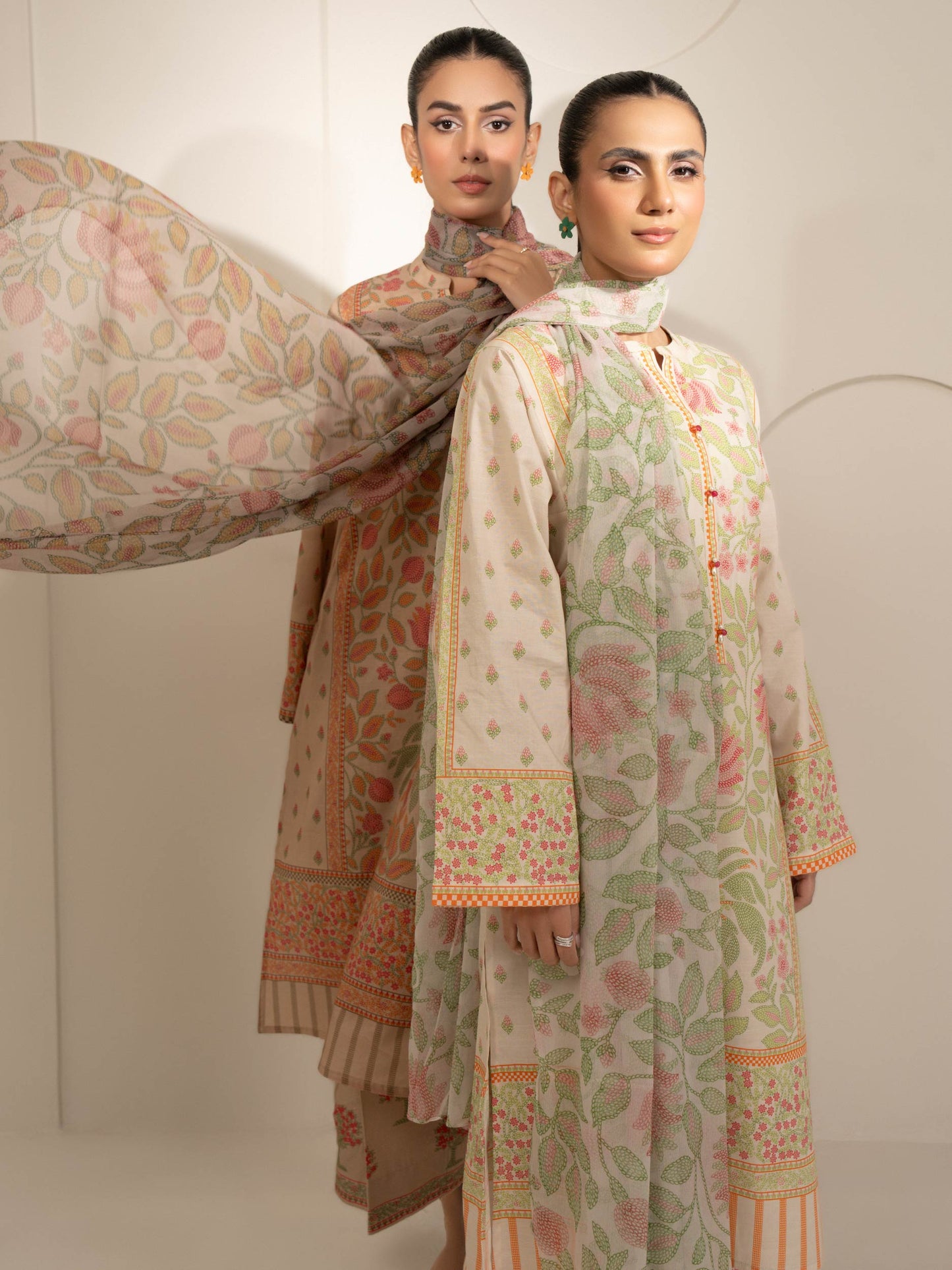 3 Piece Lawn Suit-Printed (Unstitched)