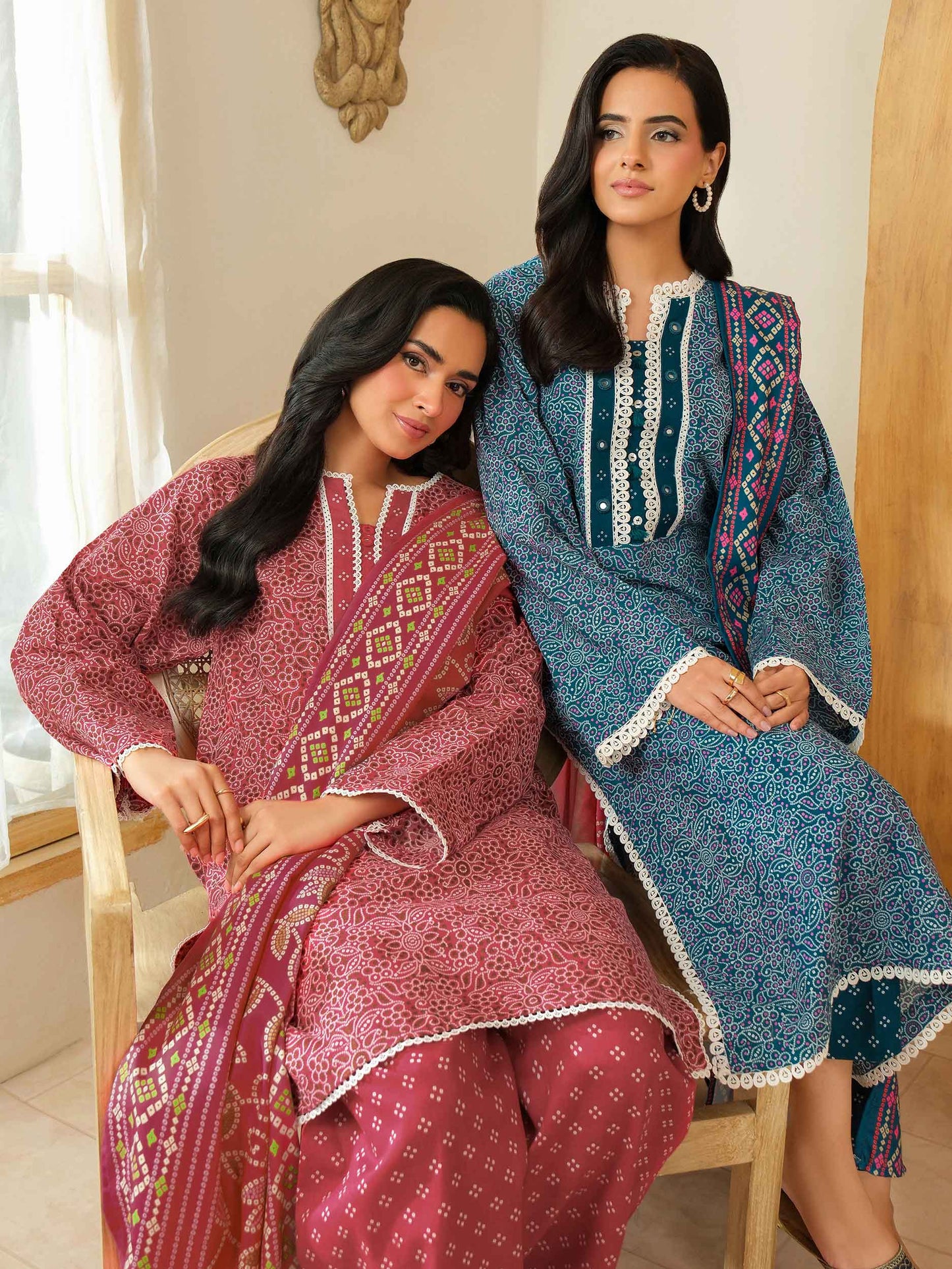 3 Piece Khaddar Suit-Printed (Unstitched)