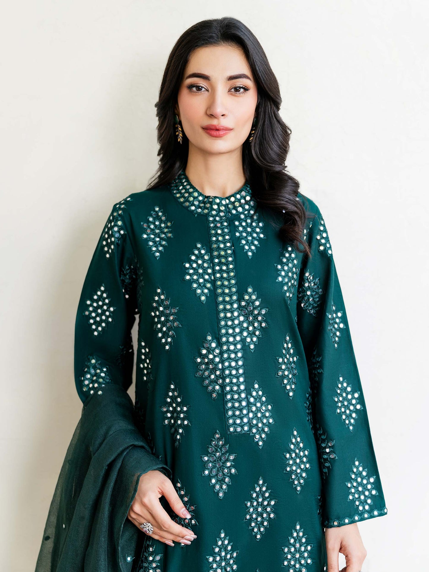 3 Piece Lawn Suit-Embroidered (Unstitched)