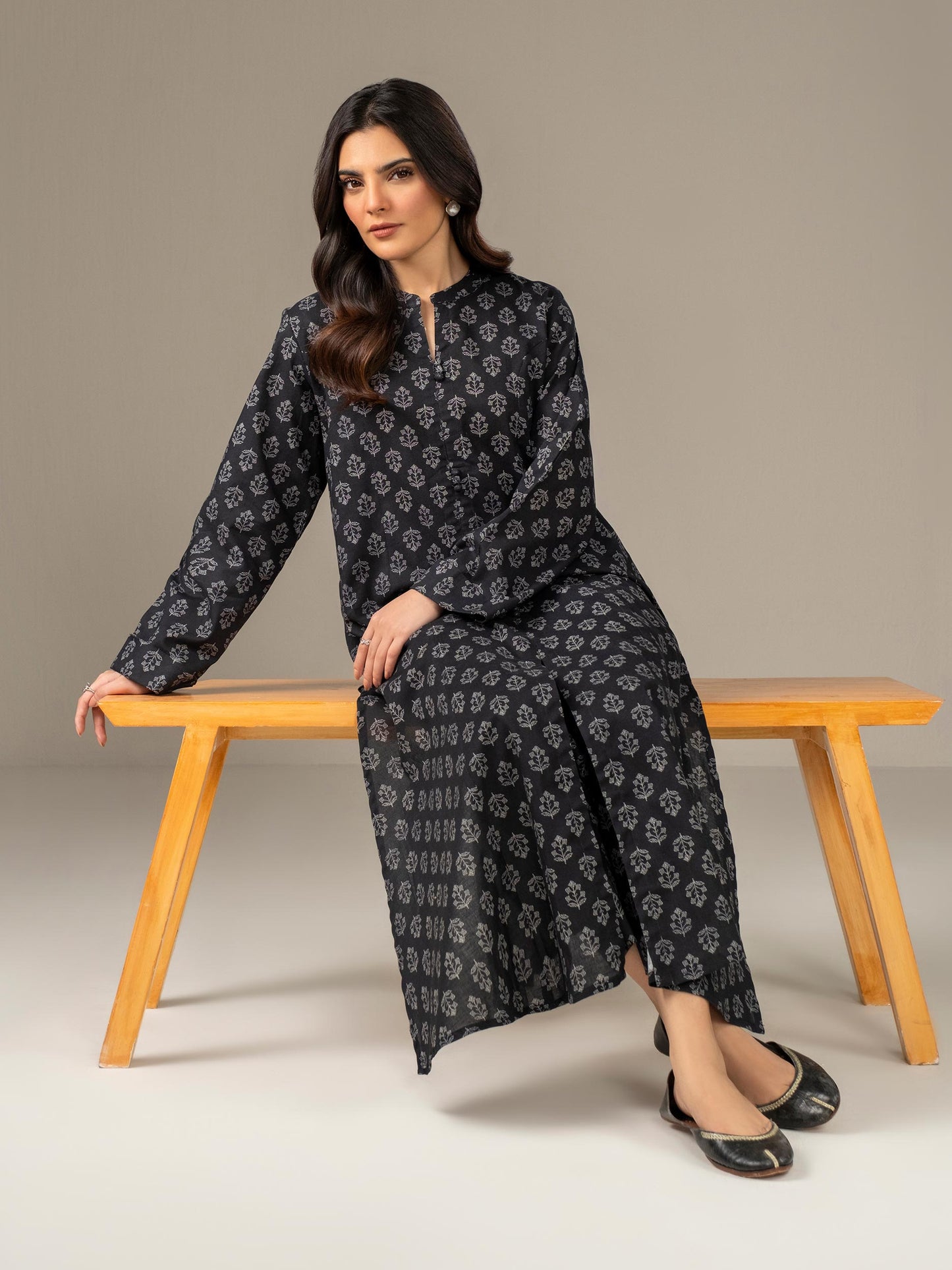 Khaddar Shirt-Printed (Unstitched)