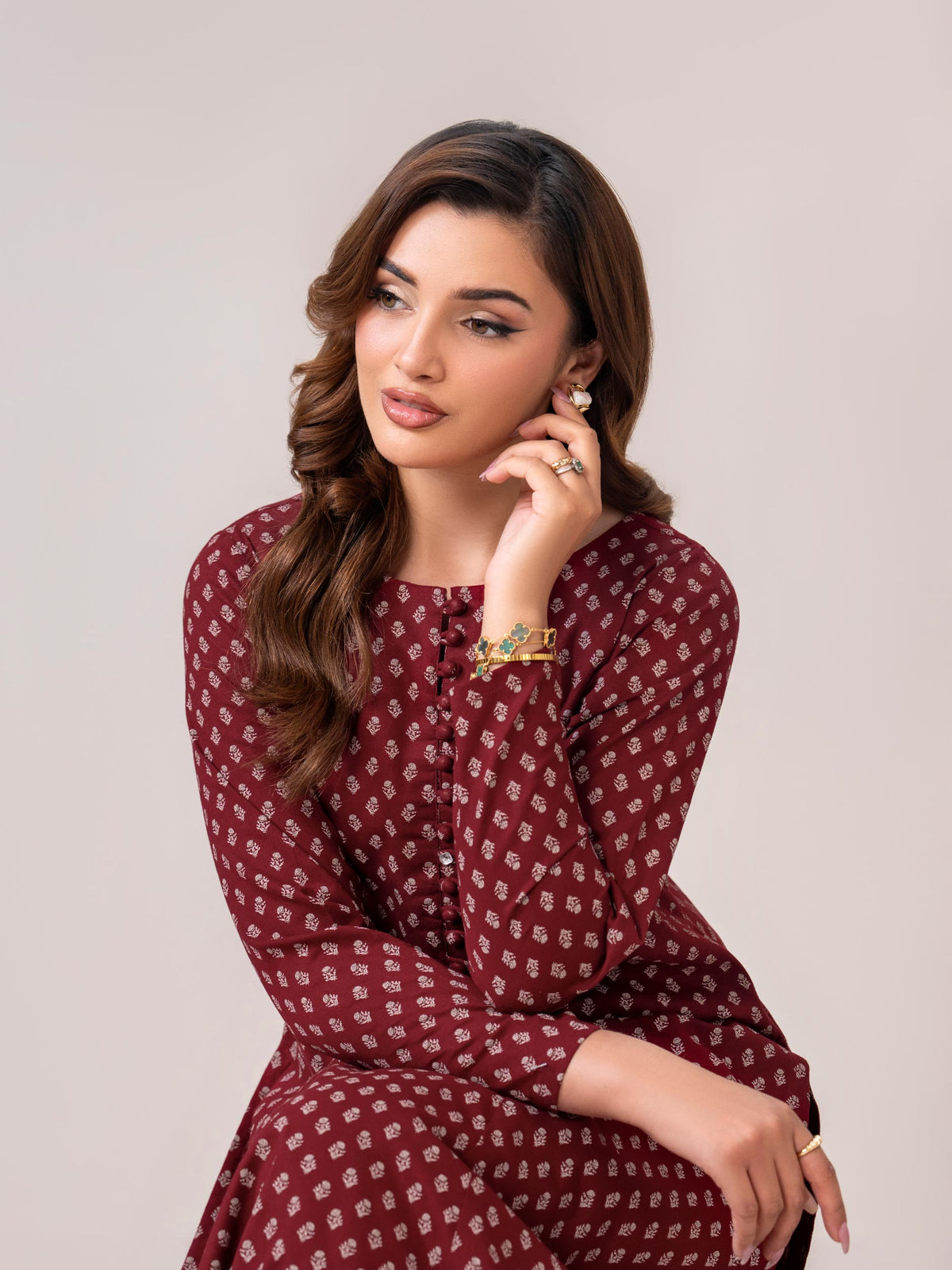 Khaddar Paste Shirt (Unstitched)