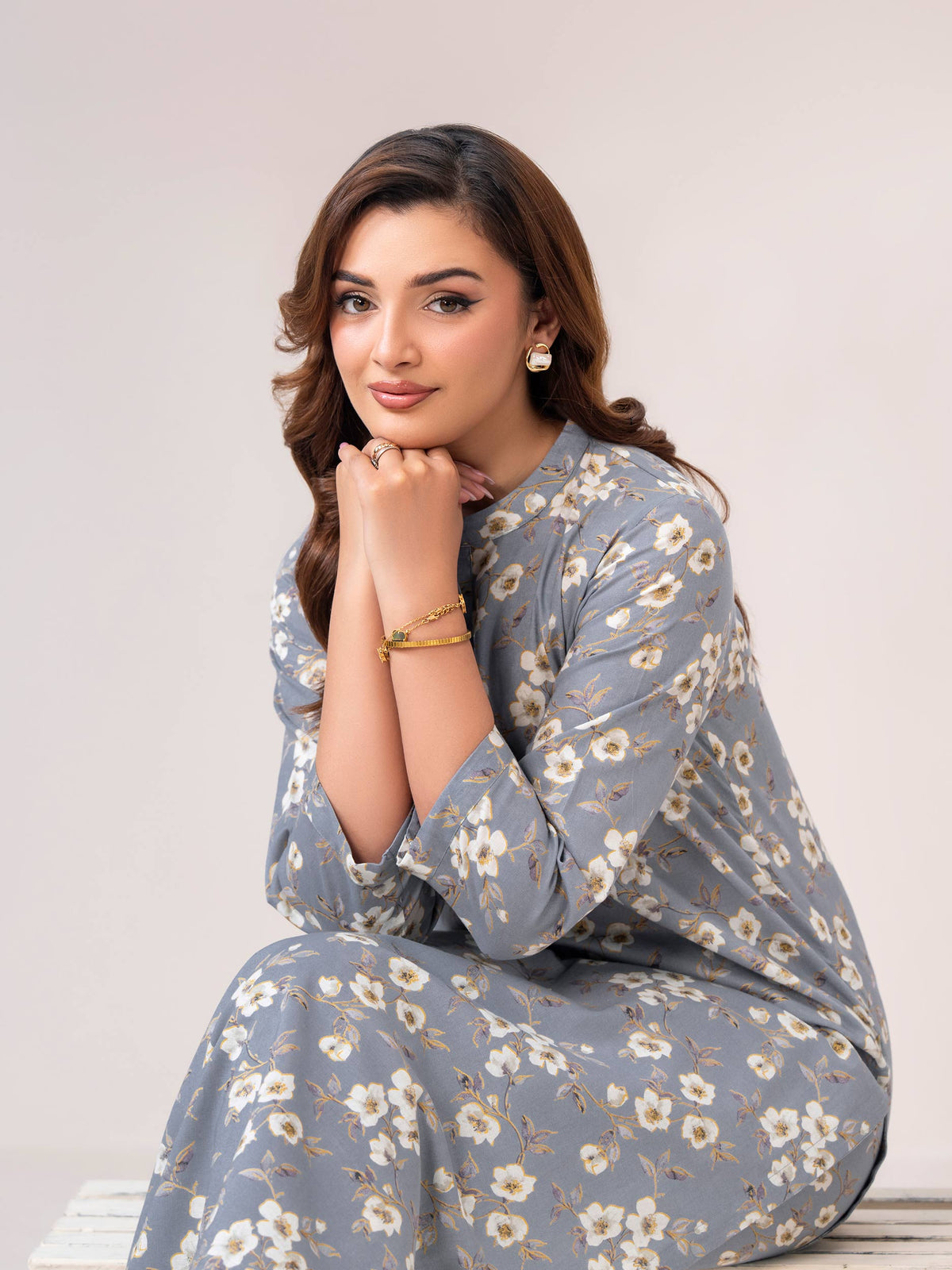 Khaddar Paste Shirt (Unstitched)