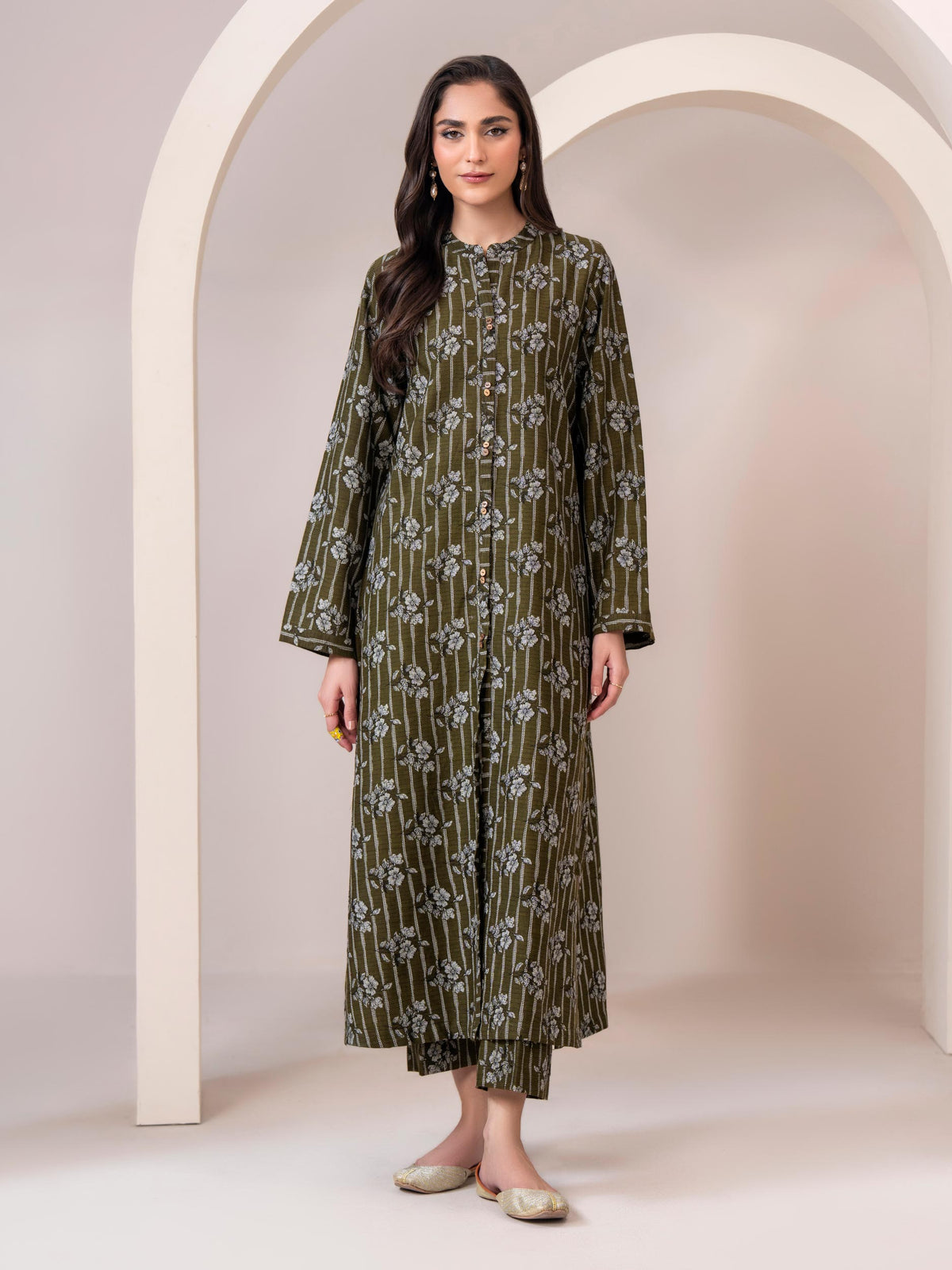 Khaddar Paste Shirt (Unstitched)