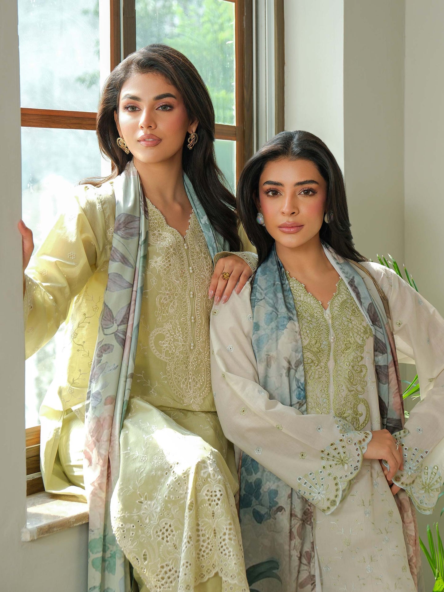 3 Piece Khaddar Suit-Embroidered (Unstitched)