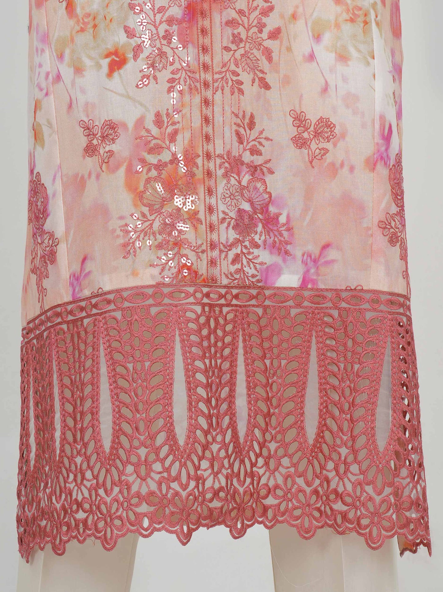 3 Piece Lawn Suit- Embroidered (Unstitched)