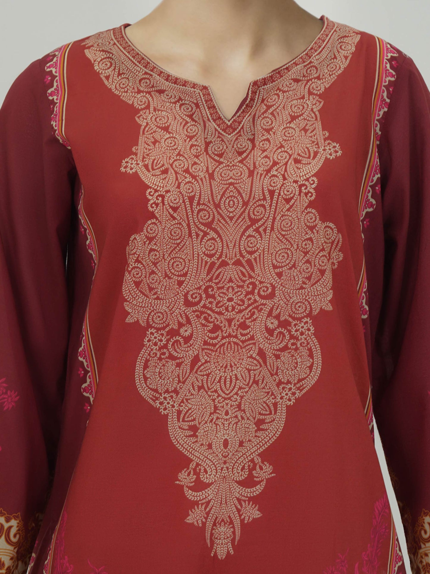 Lawn Shirt- Printed (Unstitched)
