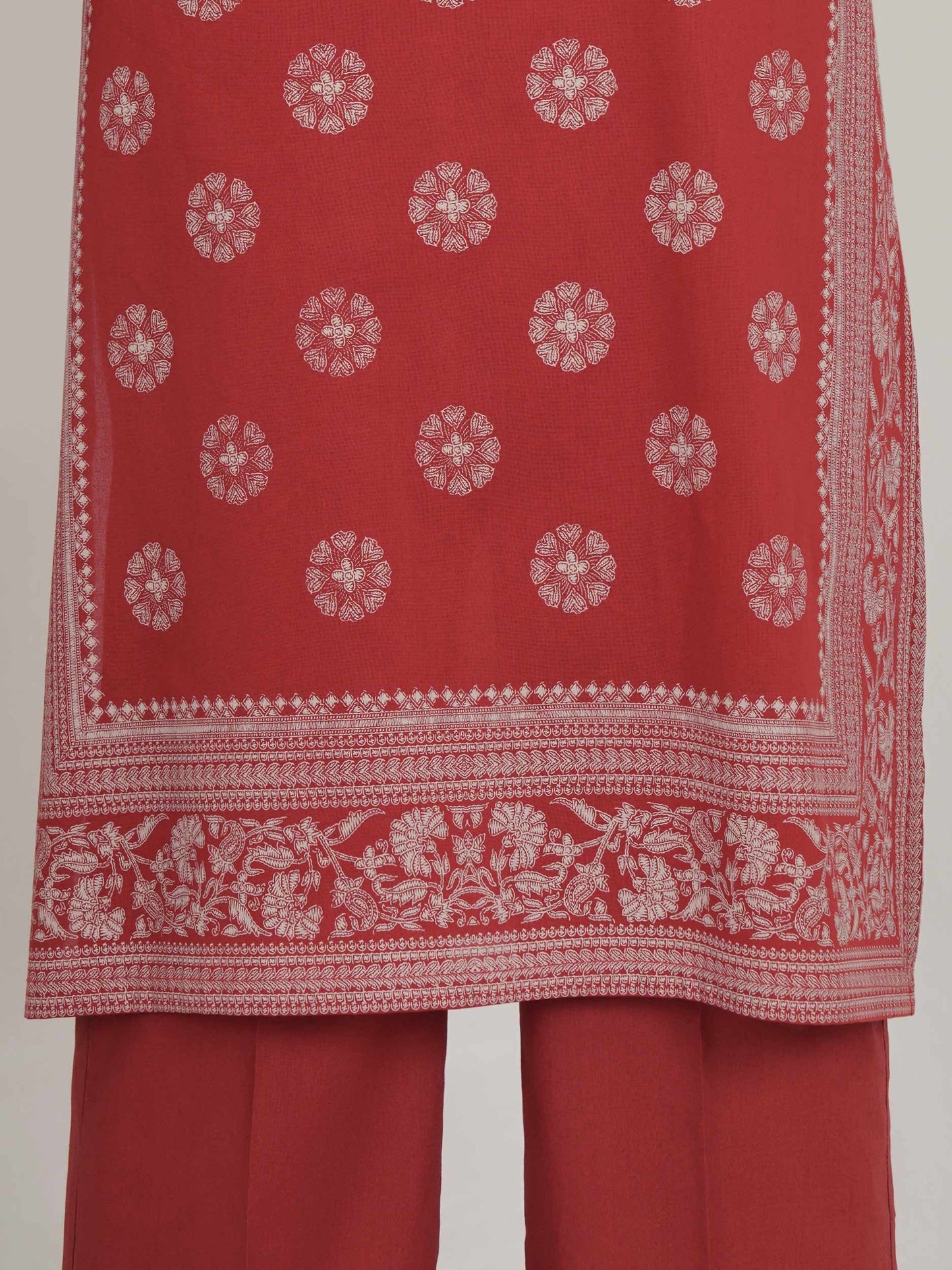 3 Piece Lawn Paste Suit (Unstitched)