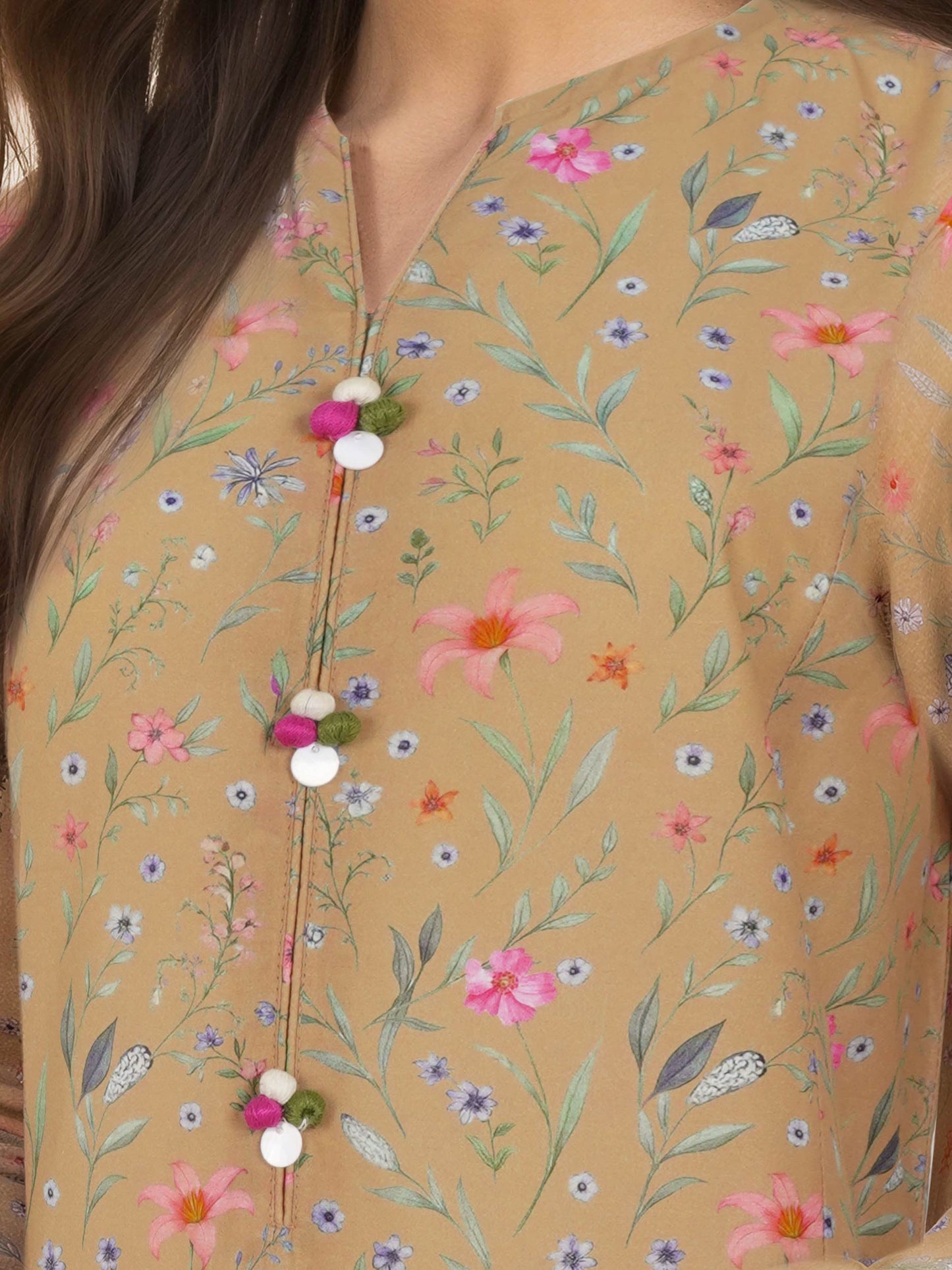 Lawn Shirt (Unstitched)