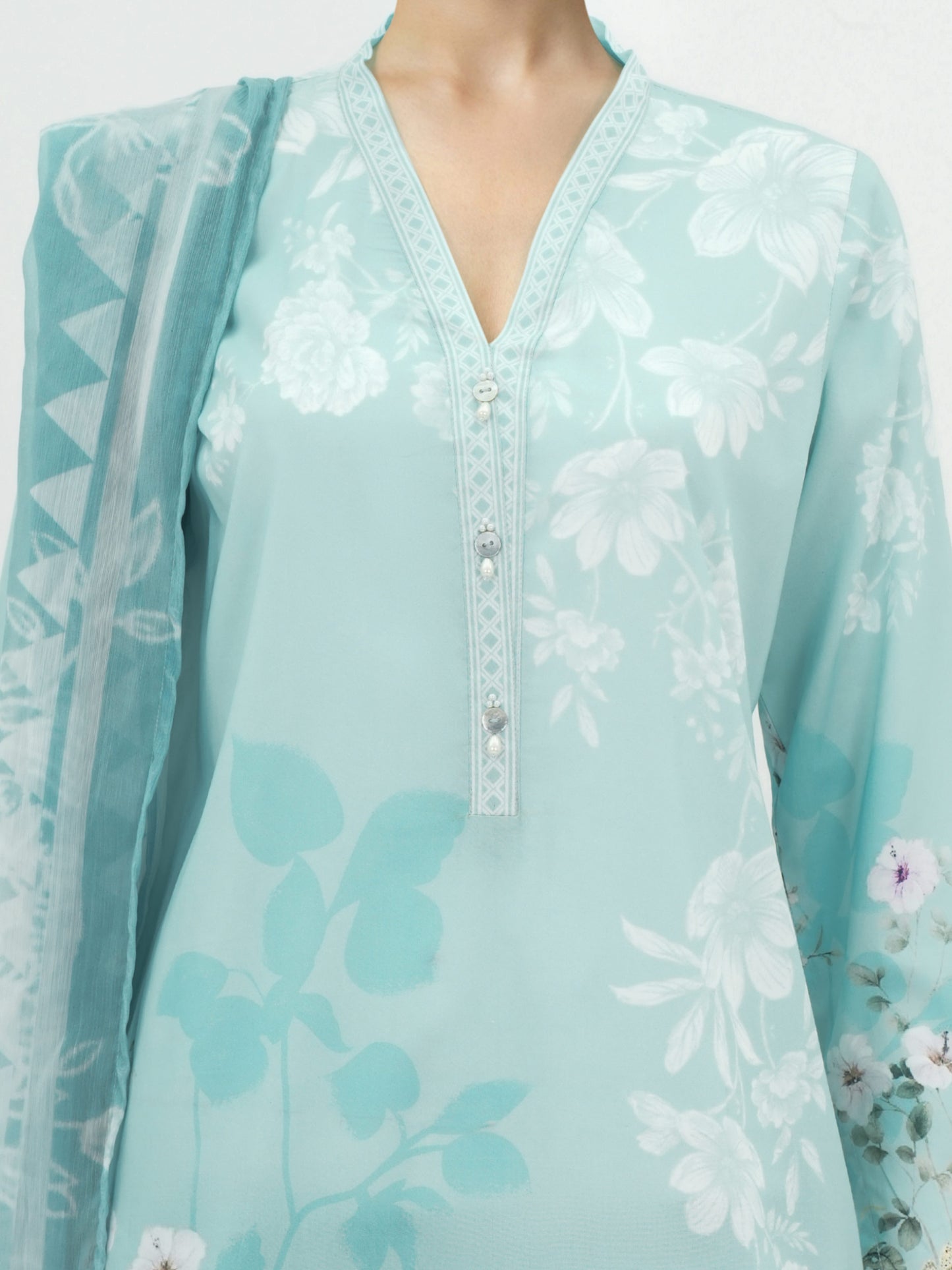 3 Piece Lawn Suit (Unstitched)