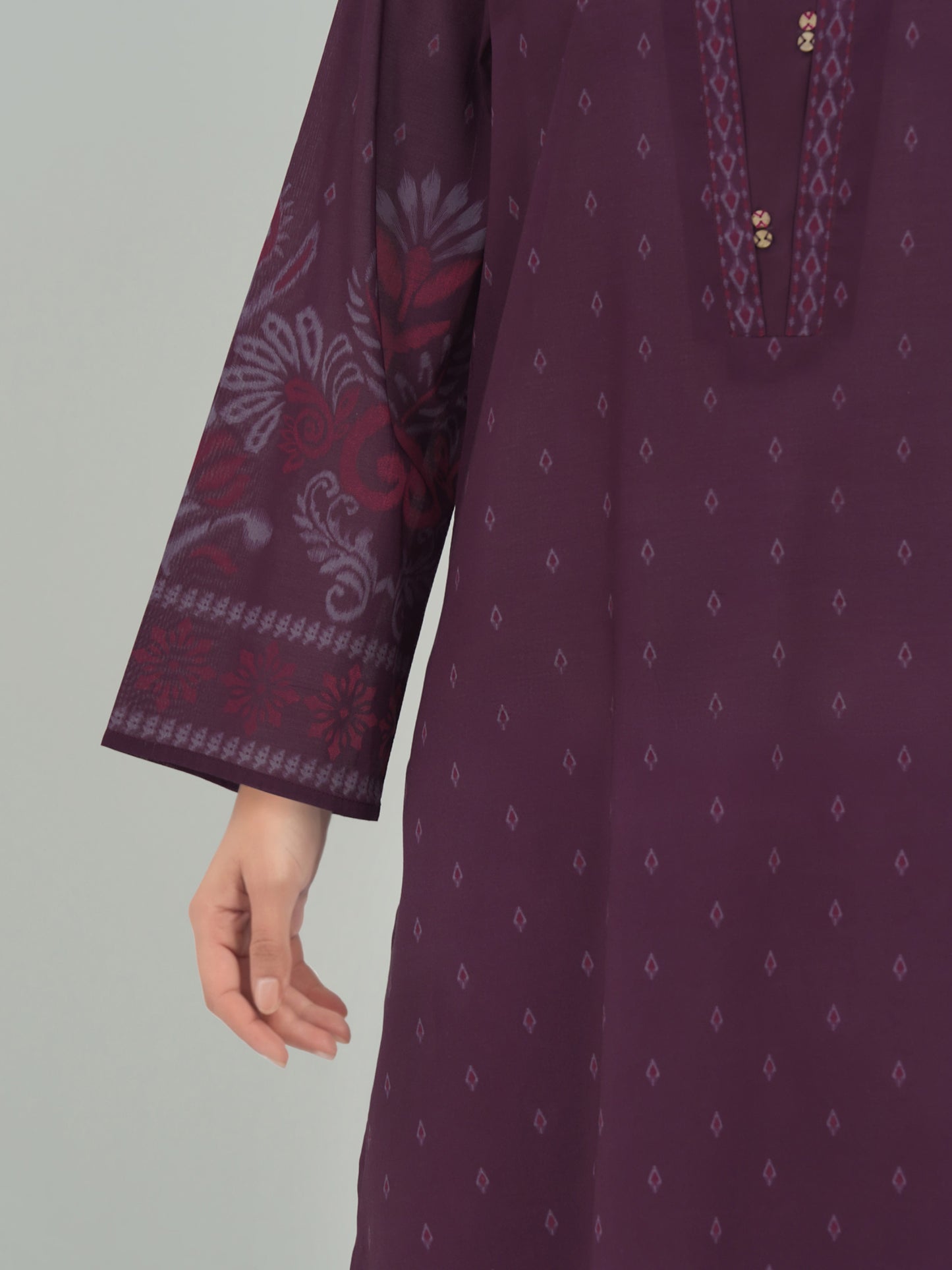 2 Piece Lawn Suit -Printed (Unstitched)