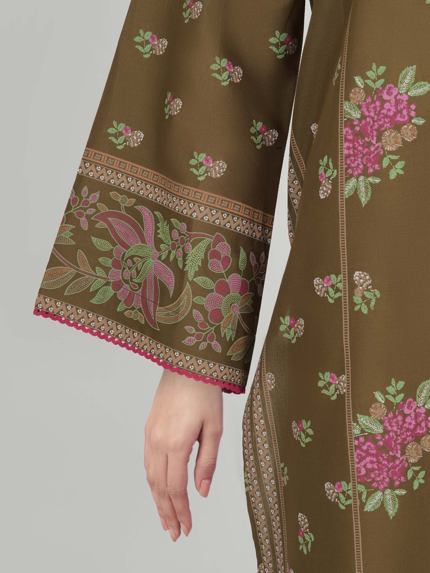 2 Piece Lawn Suit (Unstitched)