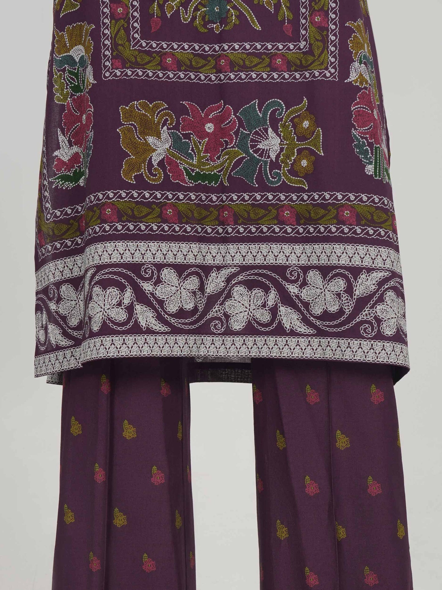 3 Piece Lawn Suit- Printed (Unstitched)