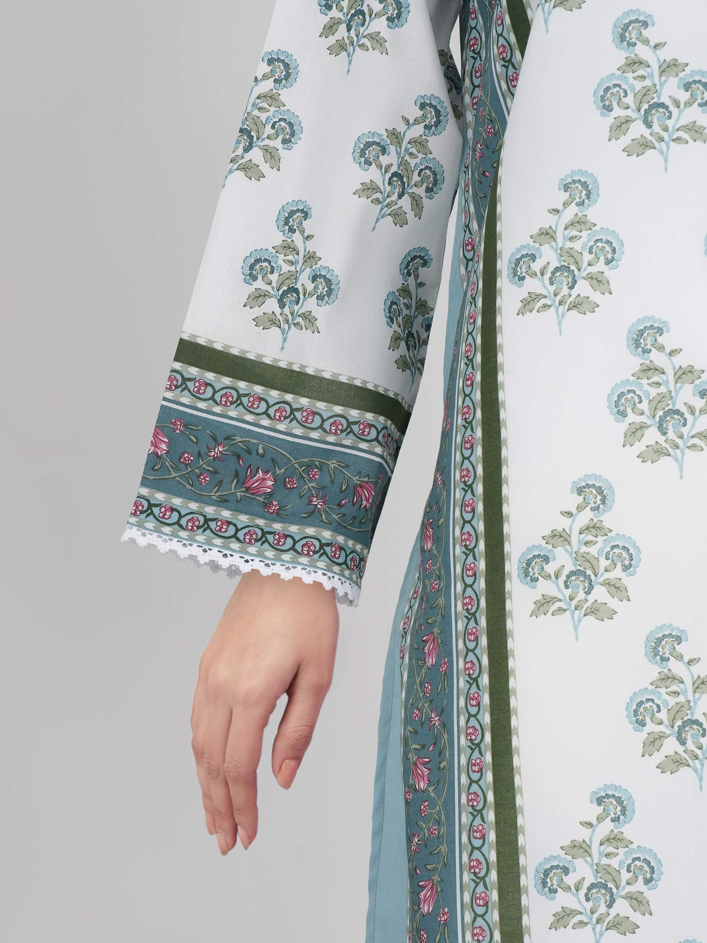 2 Piece Lawn Suit (Unstitched)