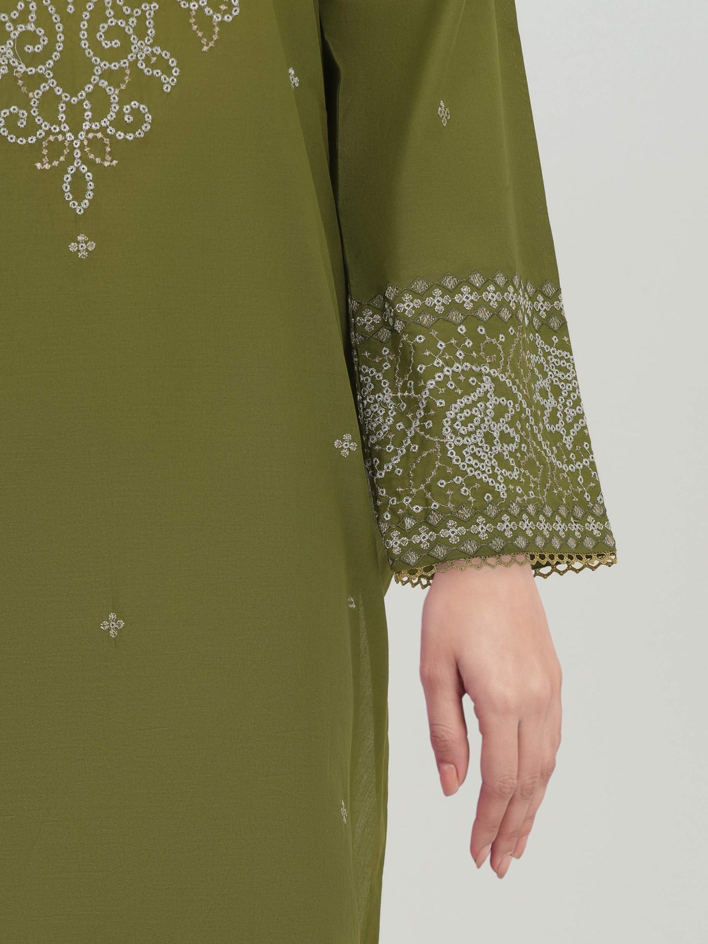 3 Piece Lawn Suit-Embroidered (Unstitched)