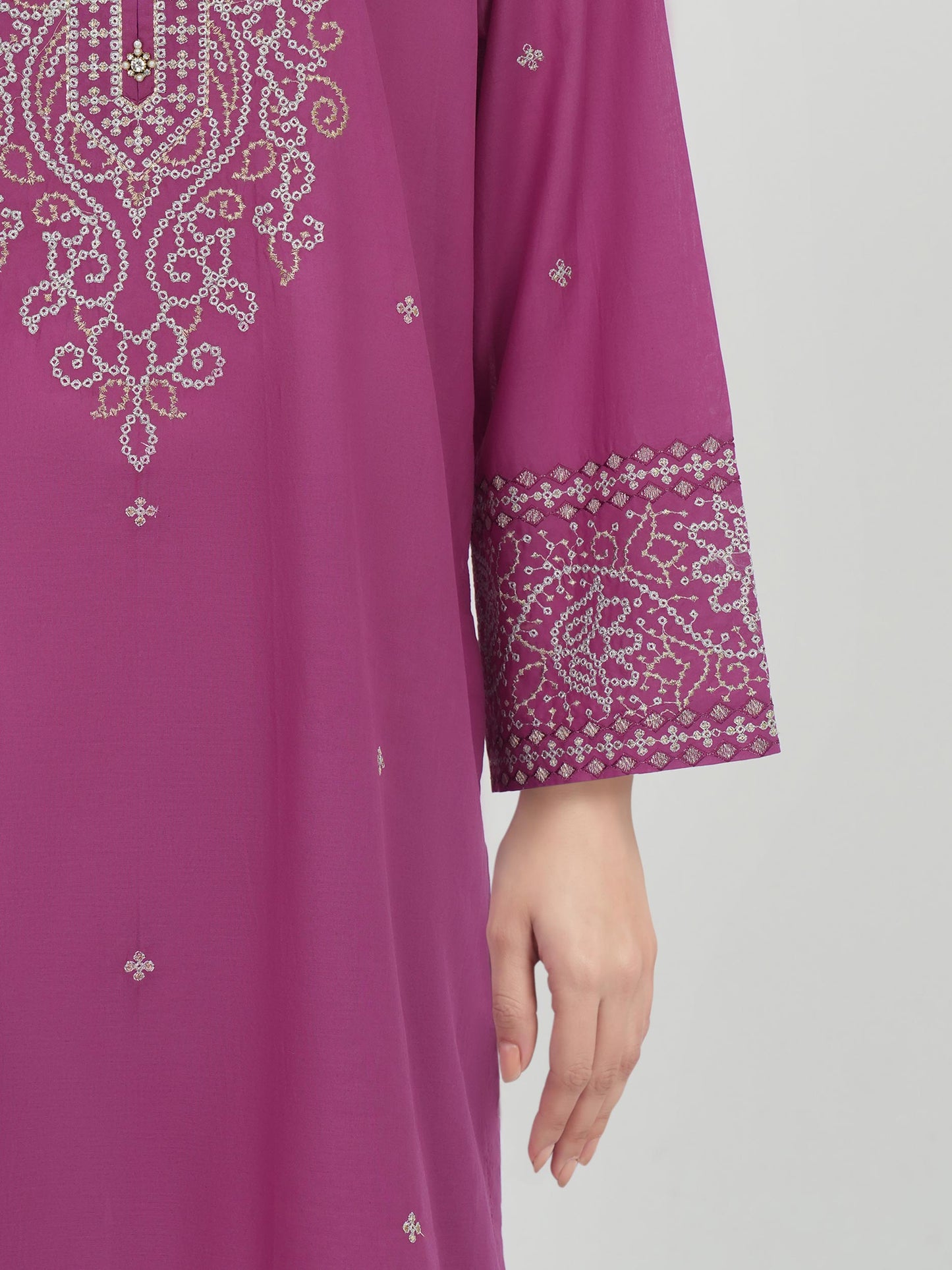 3 Piece Lawn Suit-Embroidered (Unstitched)