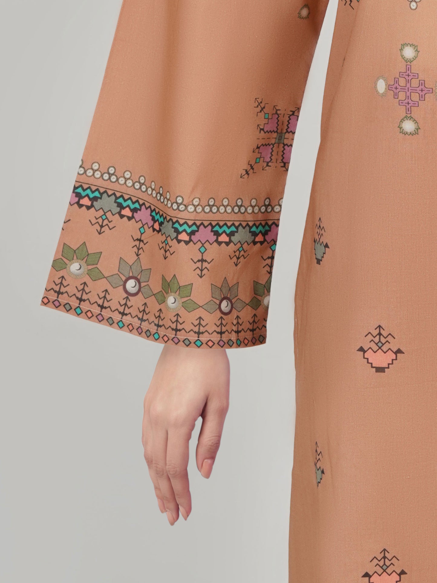 3 Piece Lawn Paste Suit (Unstitched)