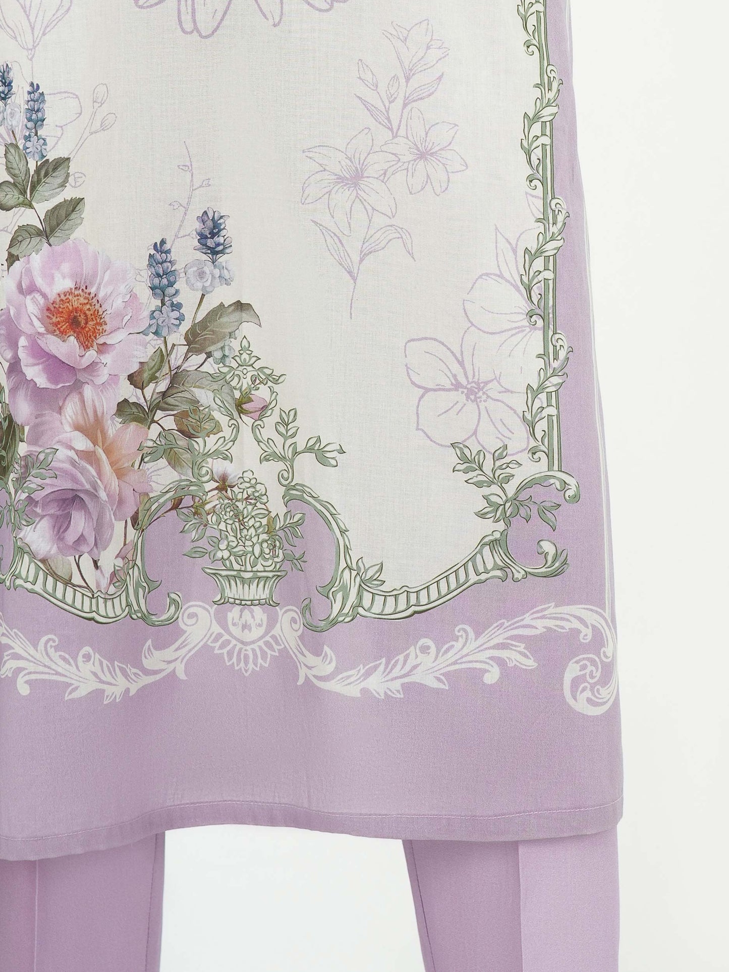 3 Piece Lawn Suit-Embroidered (Unstitched)