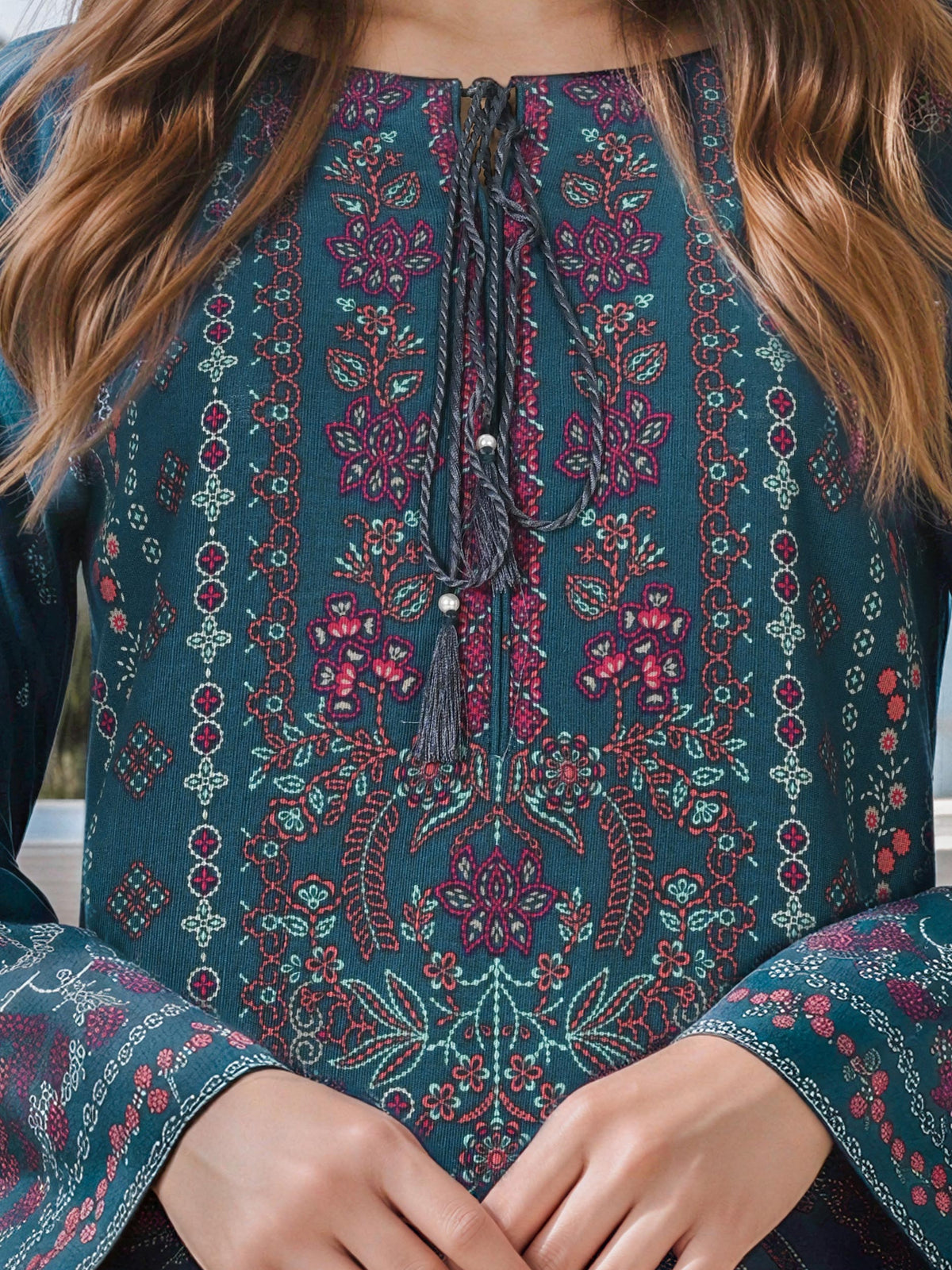 3 Piece Khaddar Suit (Unstitched)