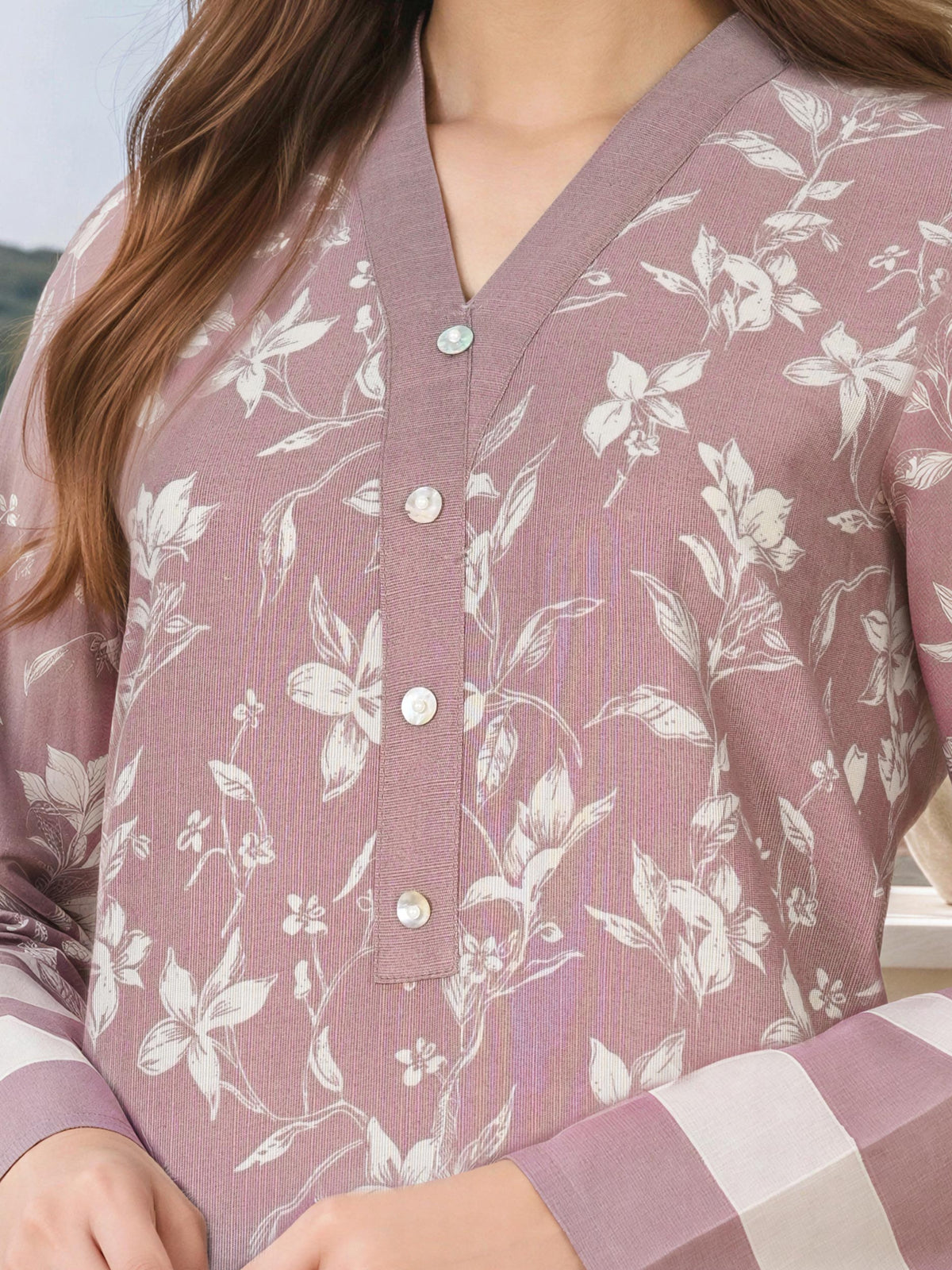 3 Piece Slub Khaddar Suit (Unstitched)