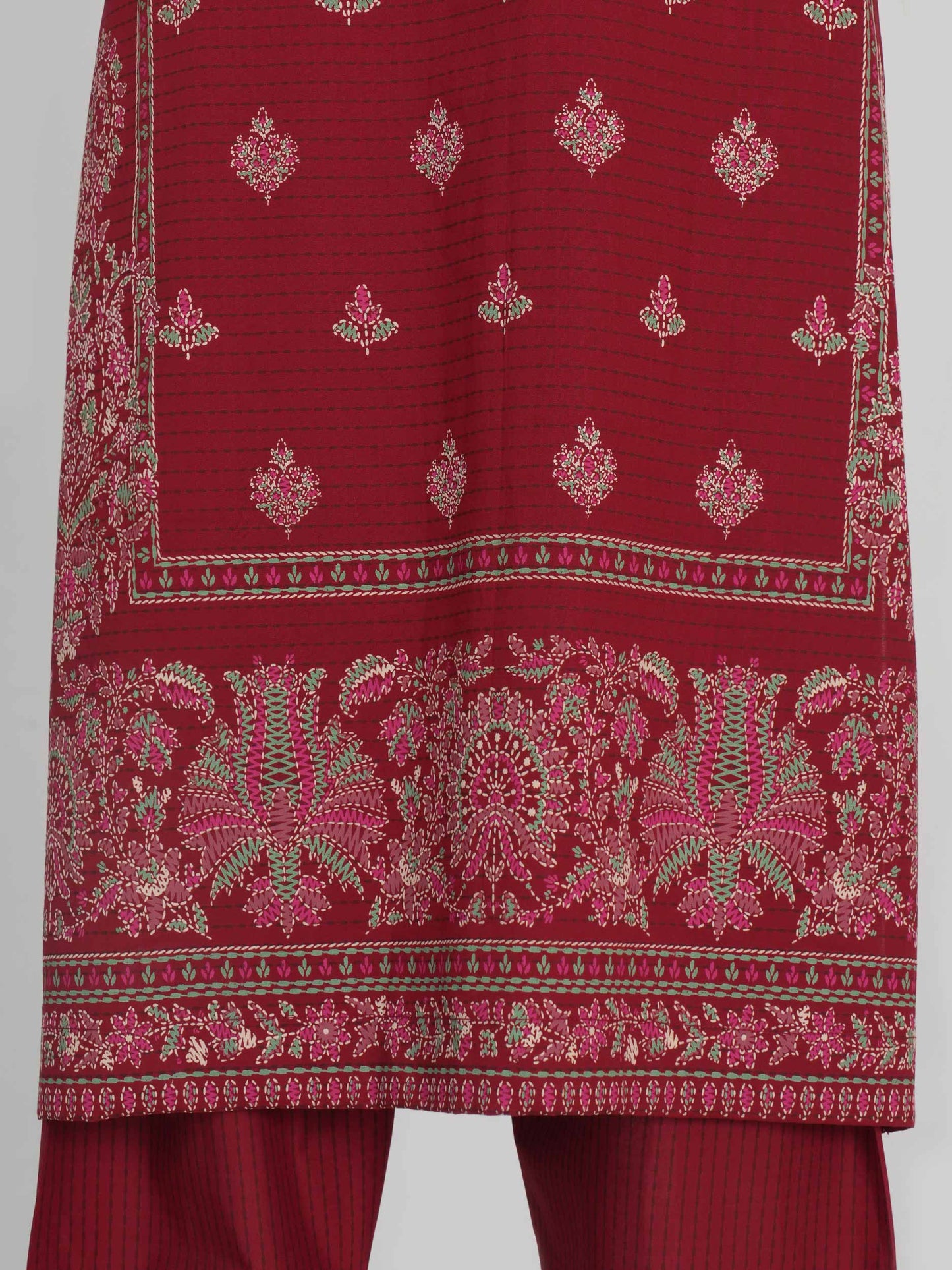 3 Piece Lawn Suit- Embroidered (Unstitched)