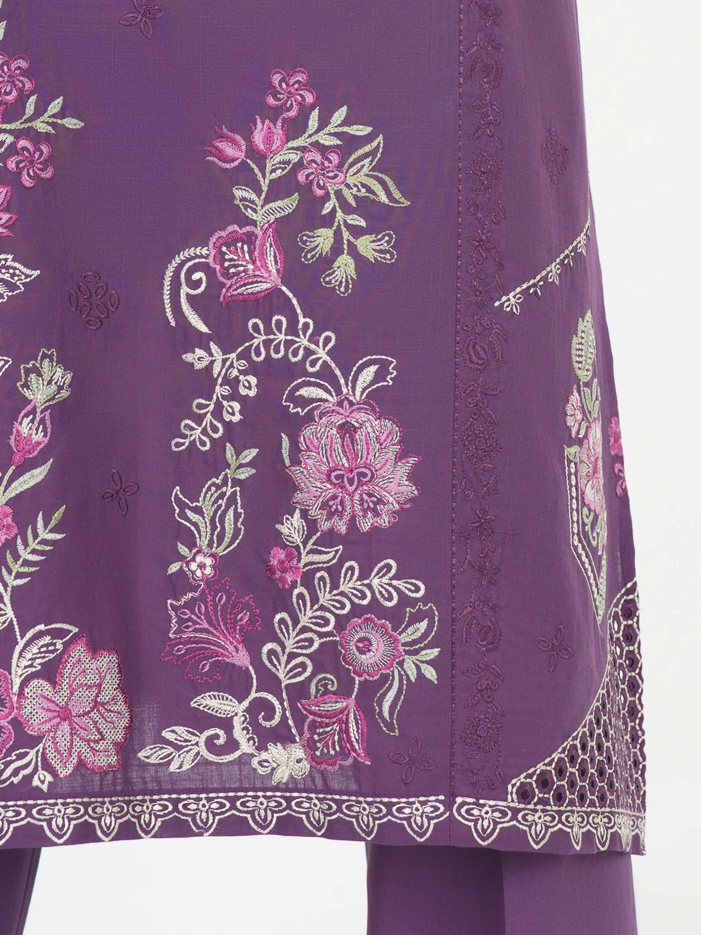 3 Piece Lawn Suit- Embroidered (Unstitched)