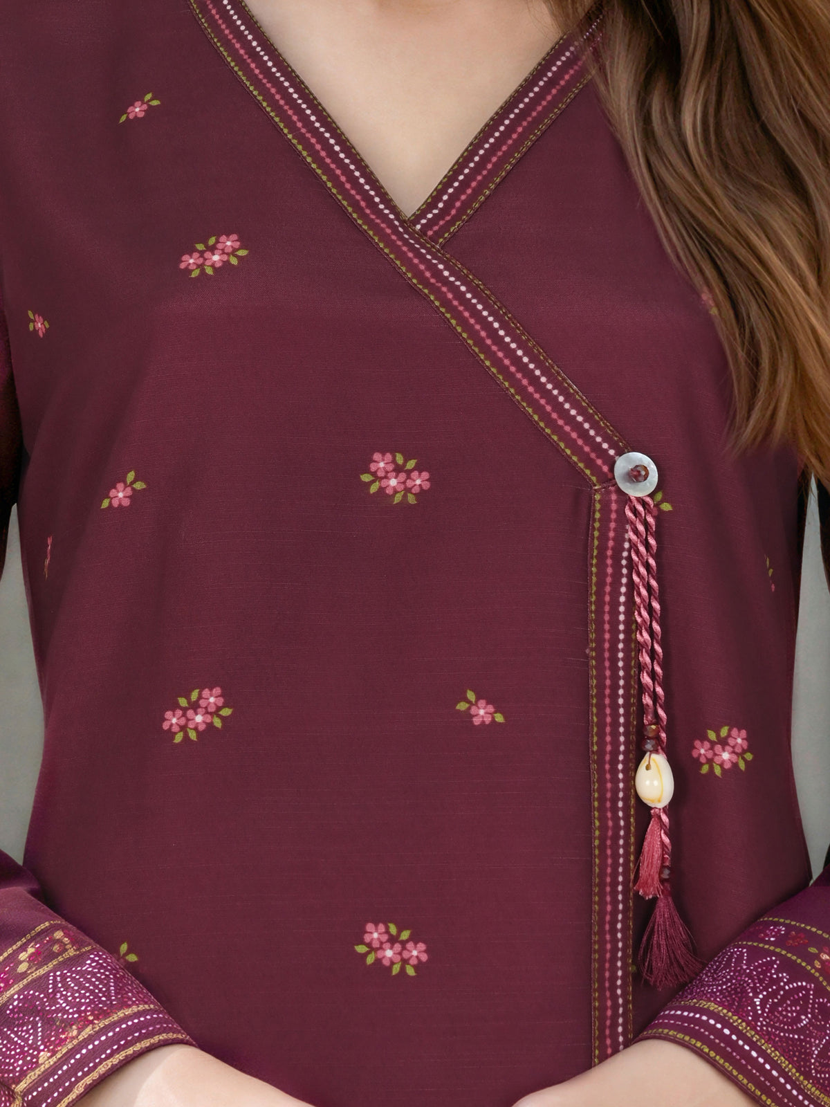 Viscose Cotton Khaddar Shirt (Unstitched)