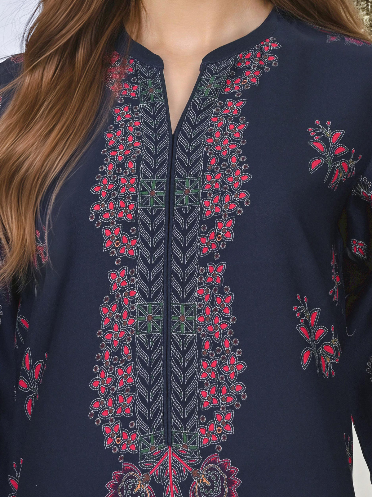 3 Piece Khaddar Suit (Unstitched)