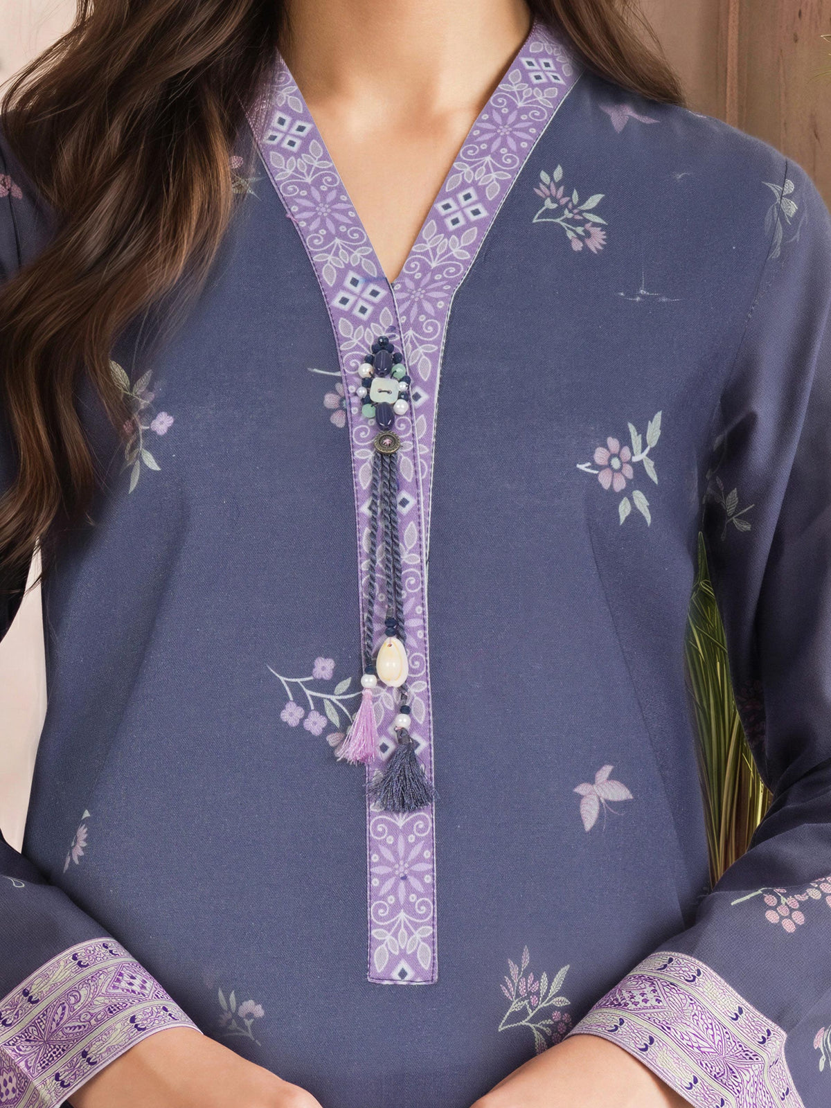 Slub Khaddar Shirt (Unstitched)