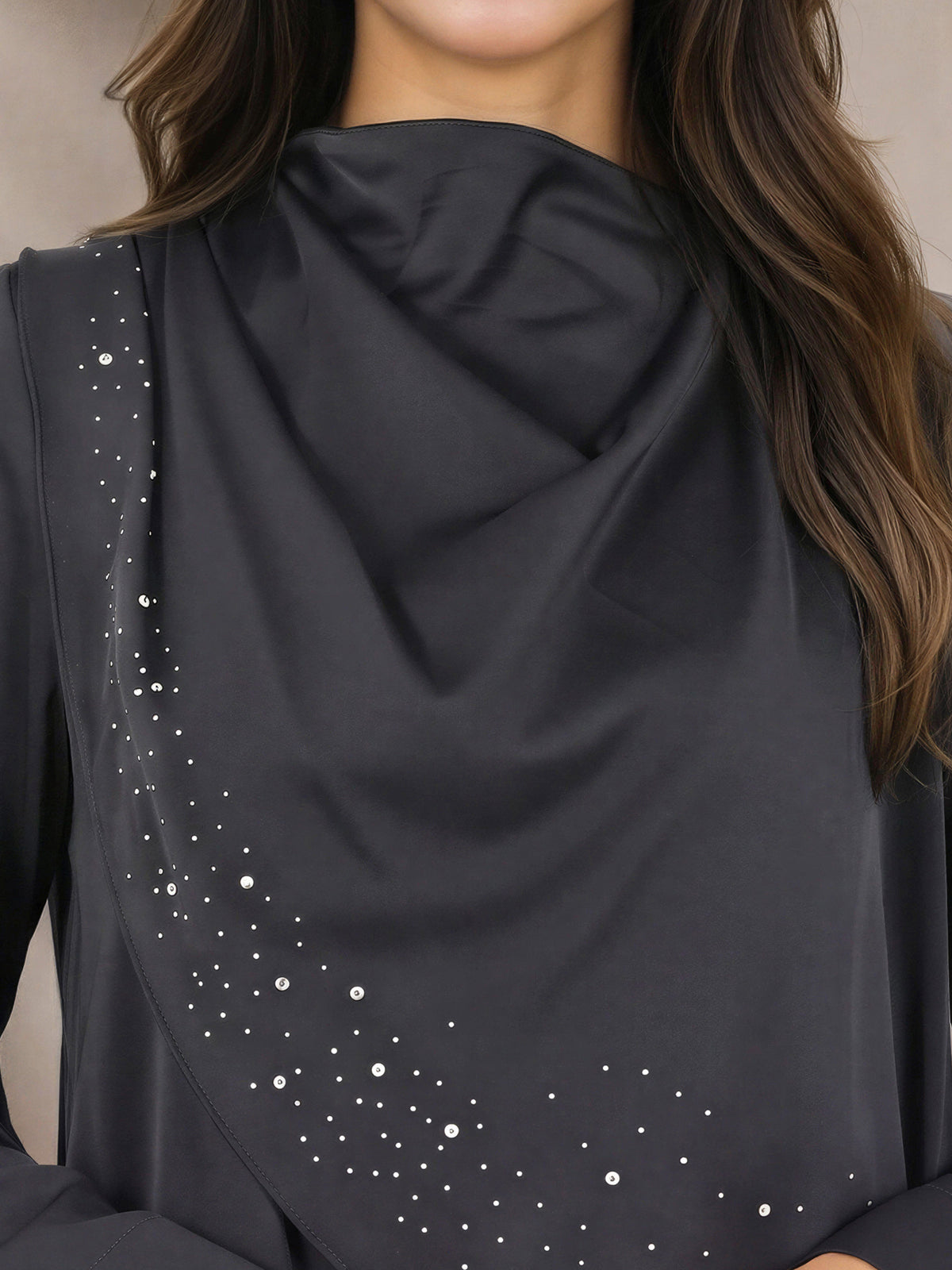 Embellished Drape Set