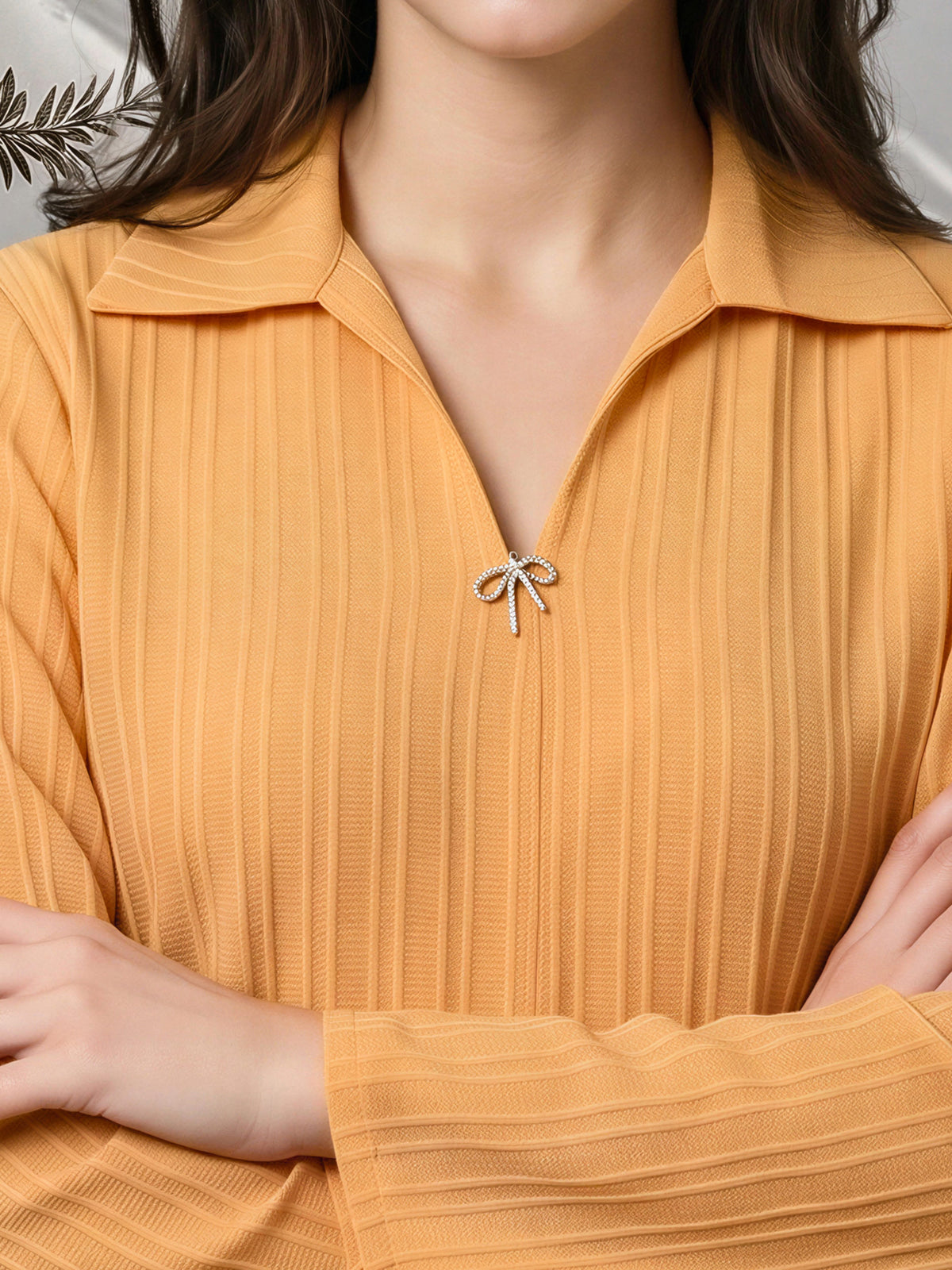 Textured Collar Co-ord