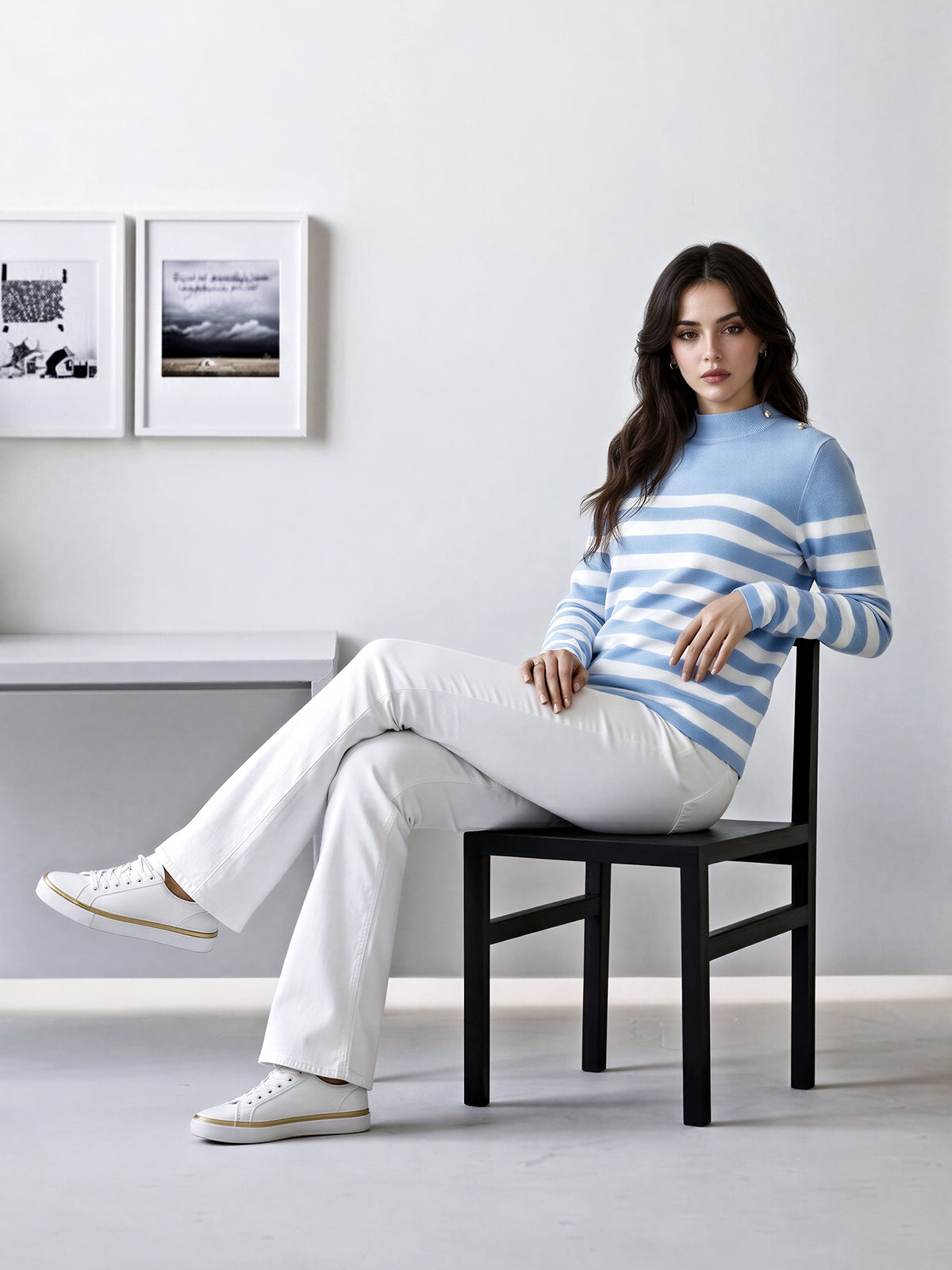 Striped Woolen Sweater