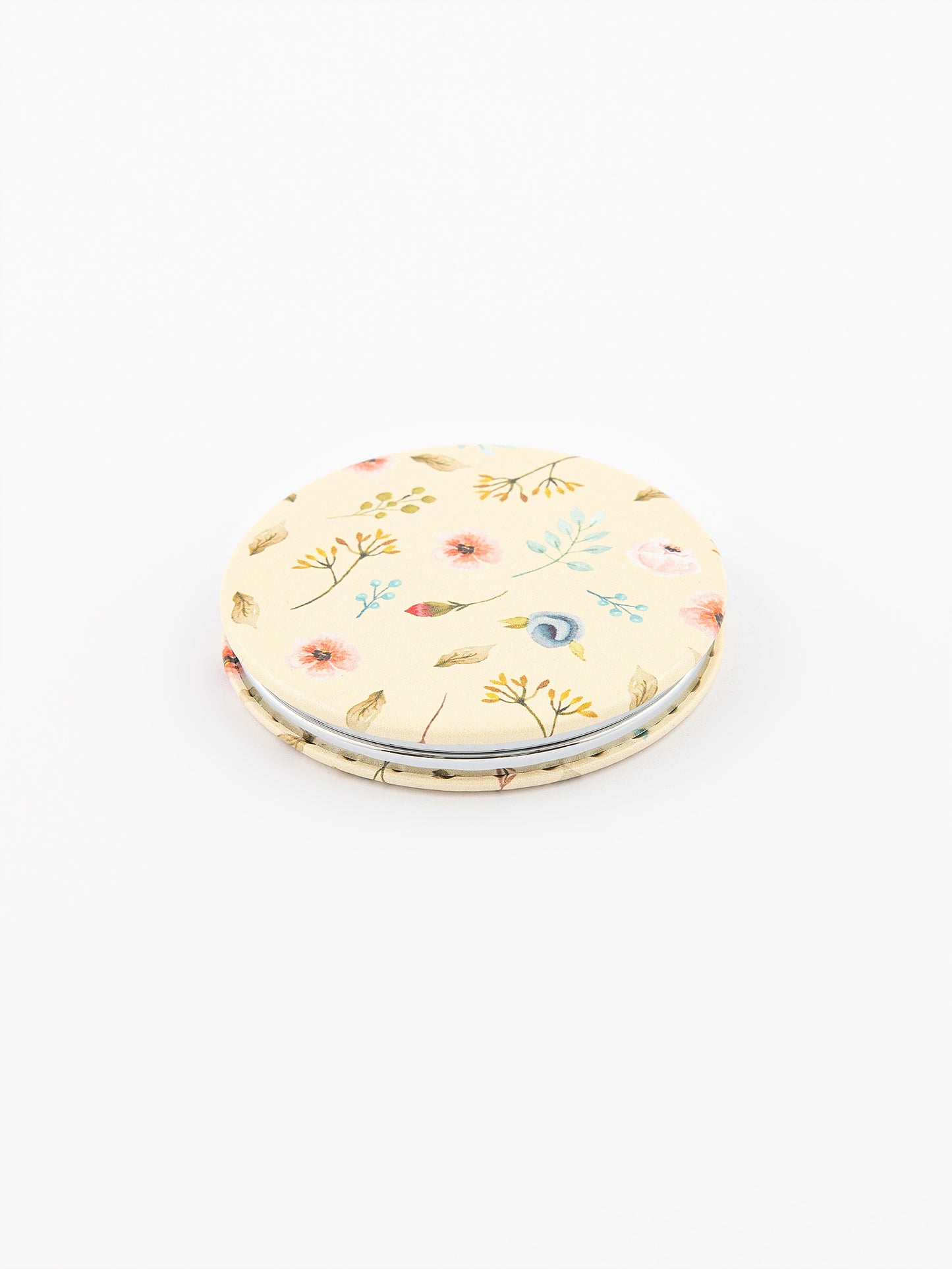 Floral Compact Mirror