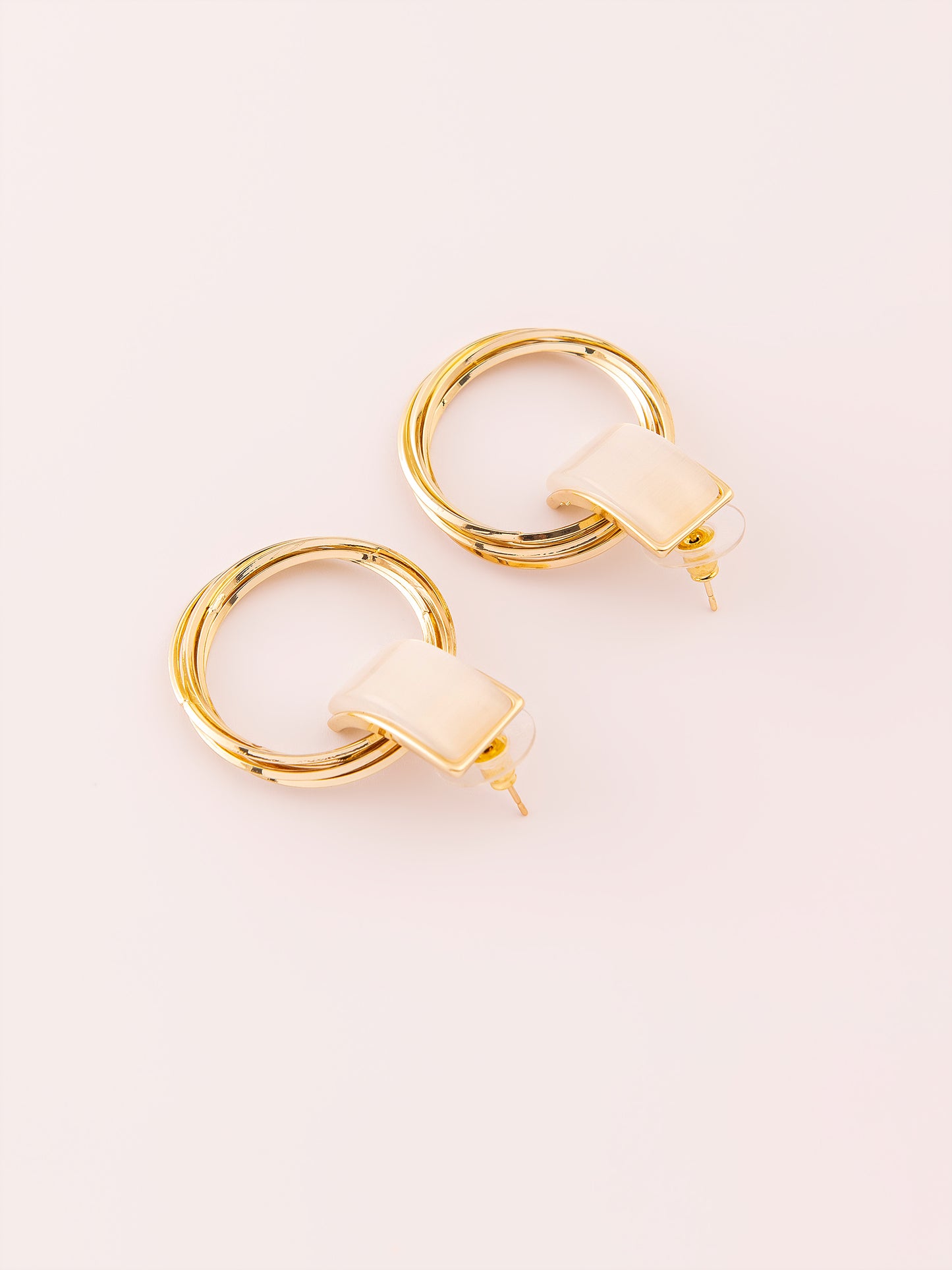 Rings Drop Earrings
