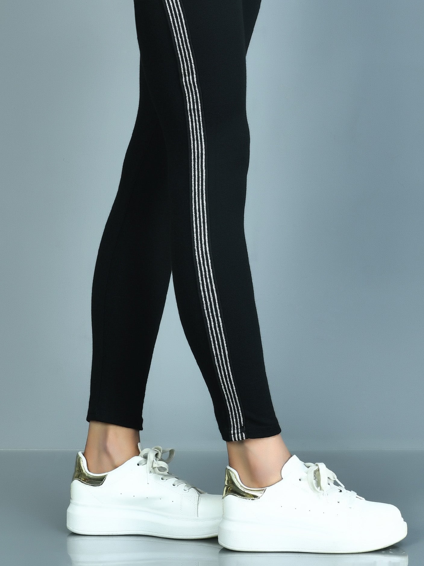 Shimmer Striped Tights