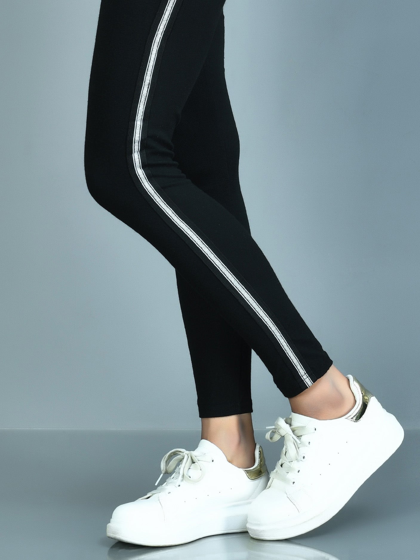 Shimmer Striped Tights