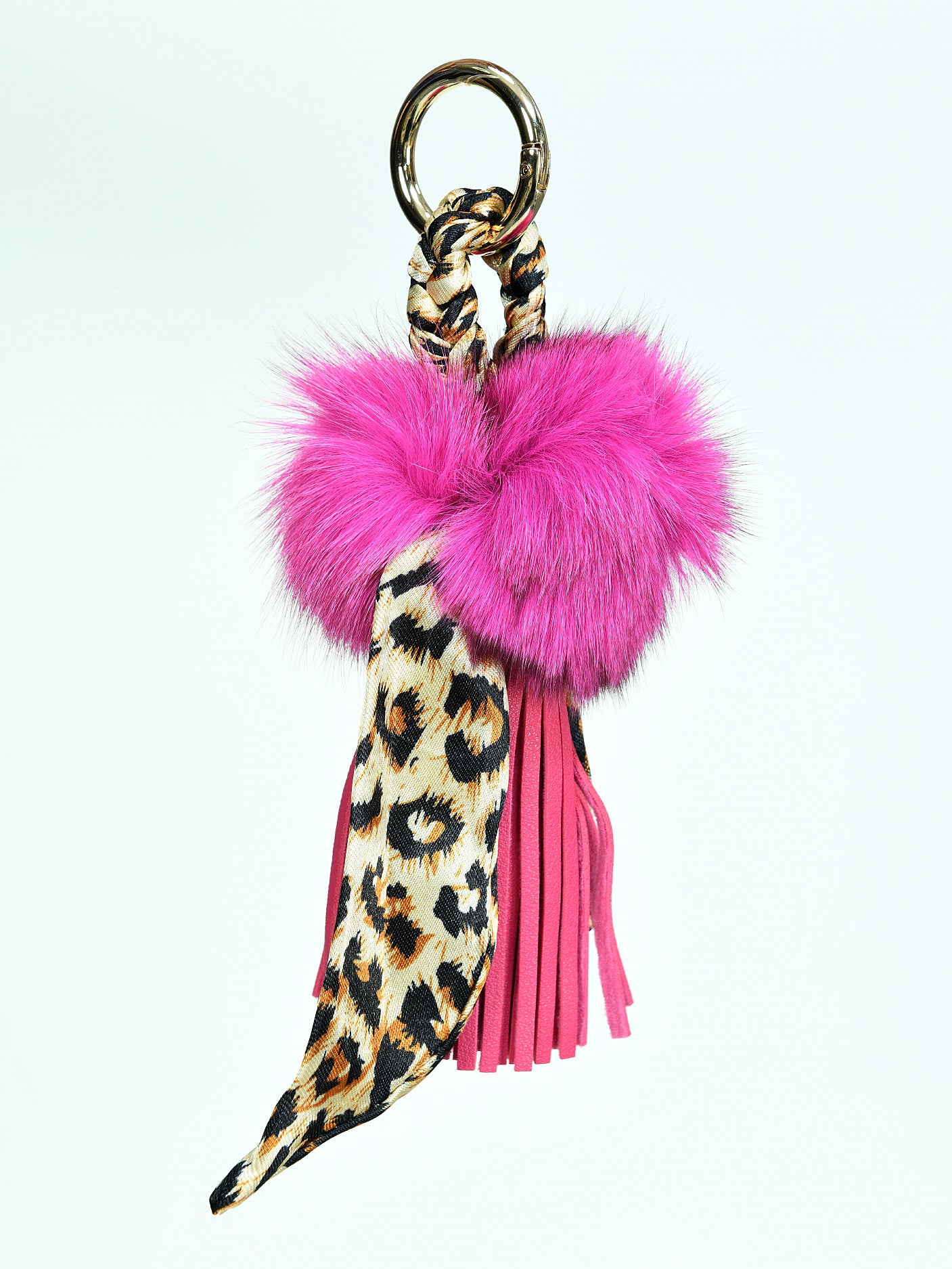 Pompom Tasseled Key Chain