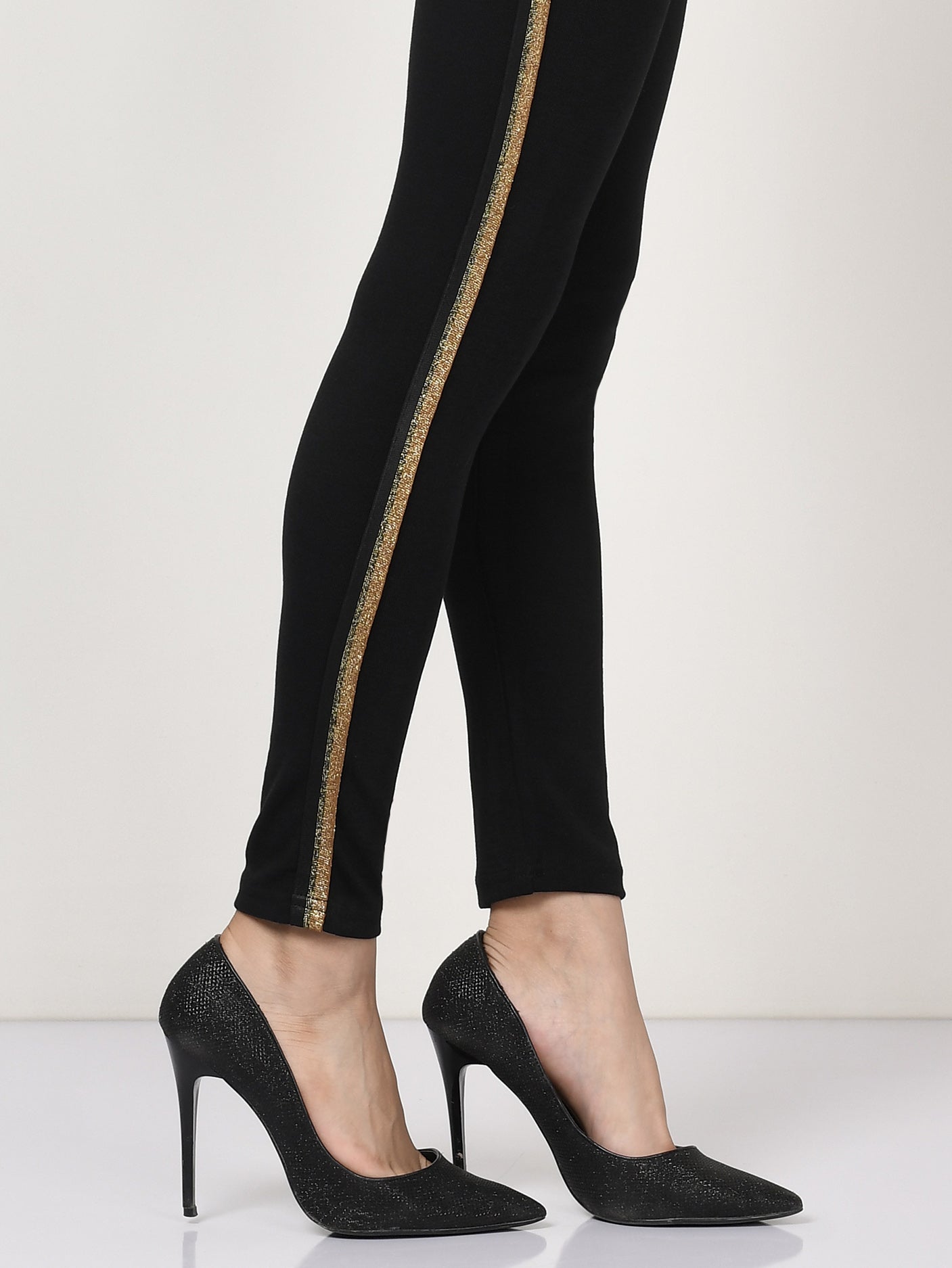 Shimmer Striped Tights