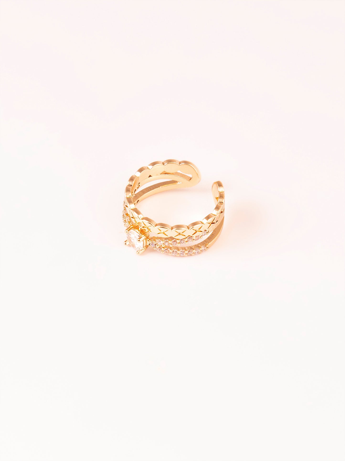 Embellished Wrap Ring