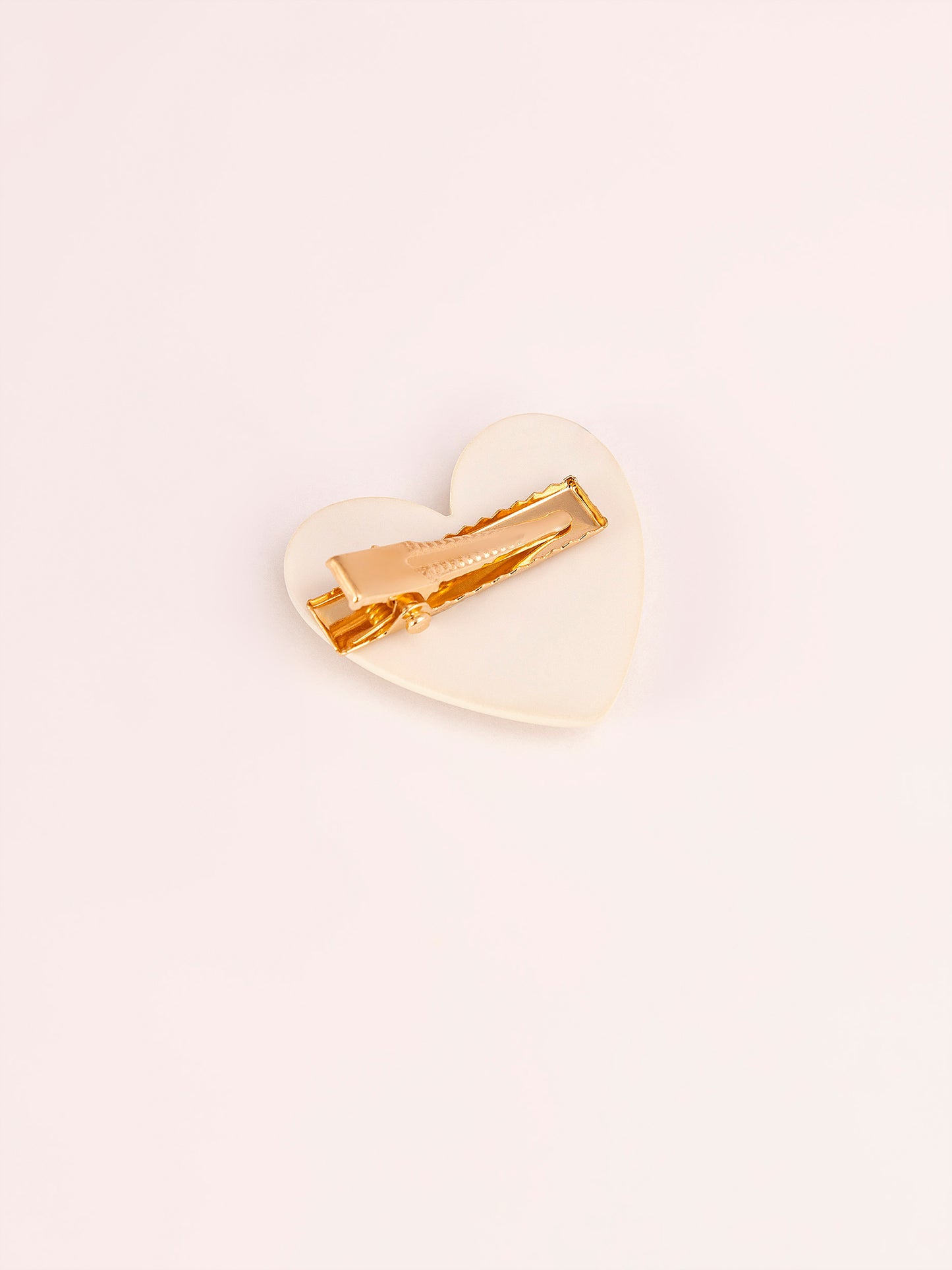 Heart-Shape Snap Clip