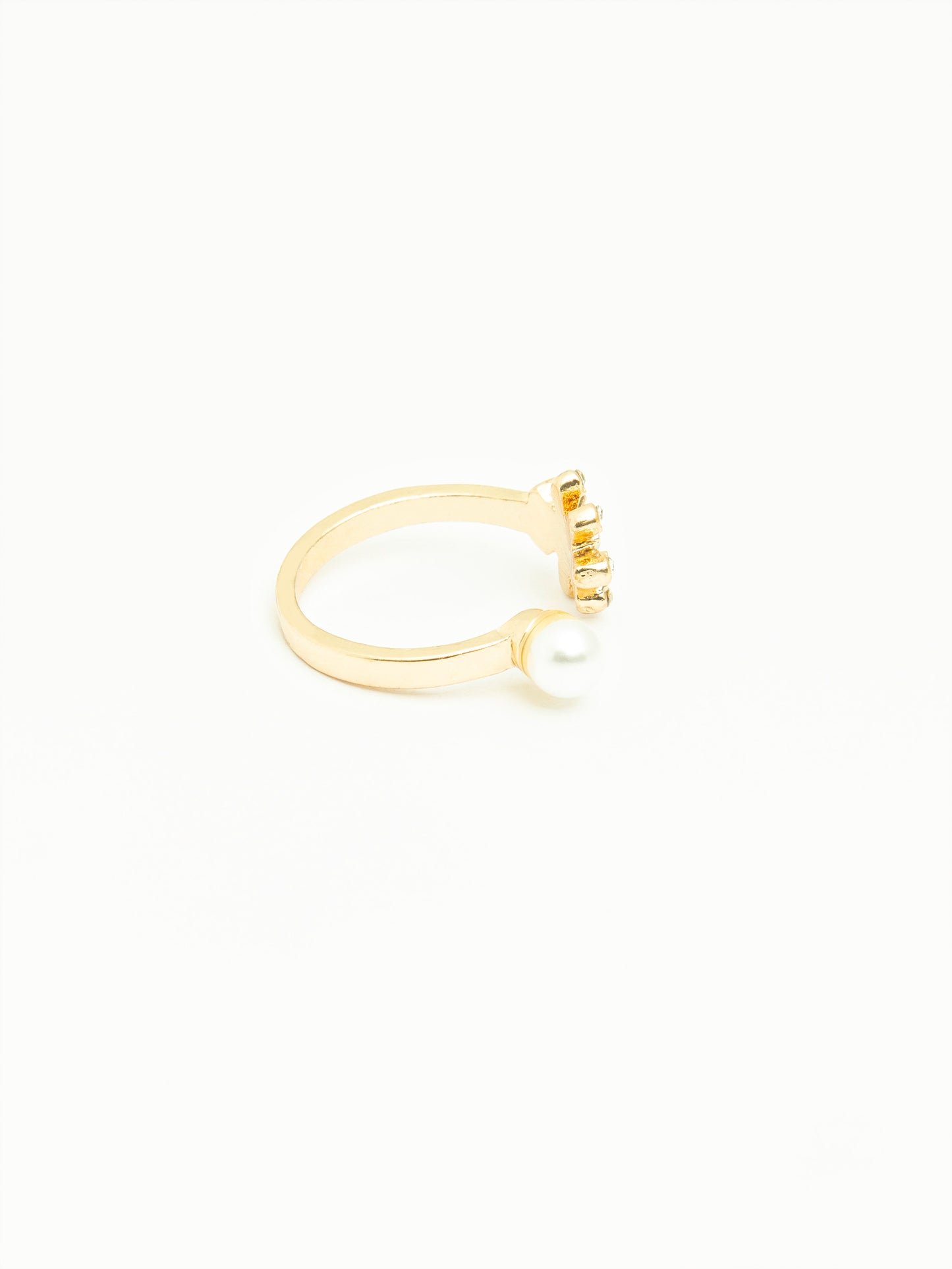 Embellished Golden Ring