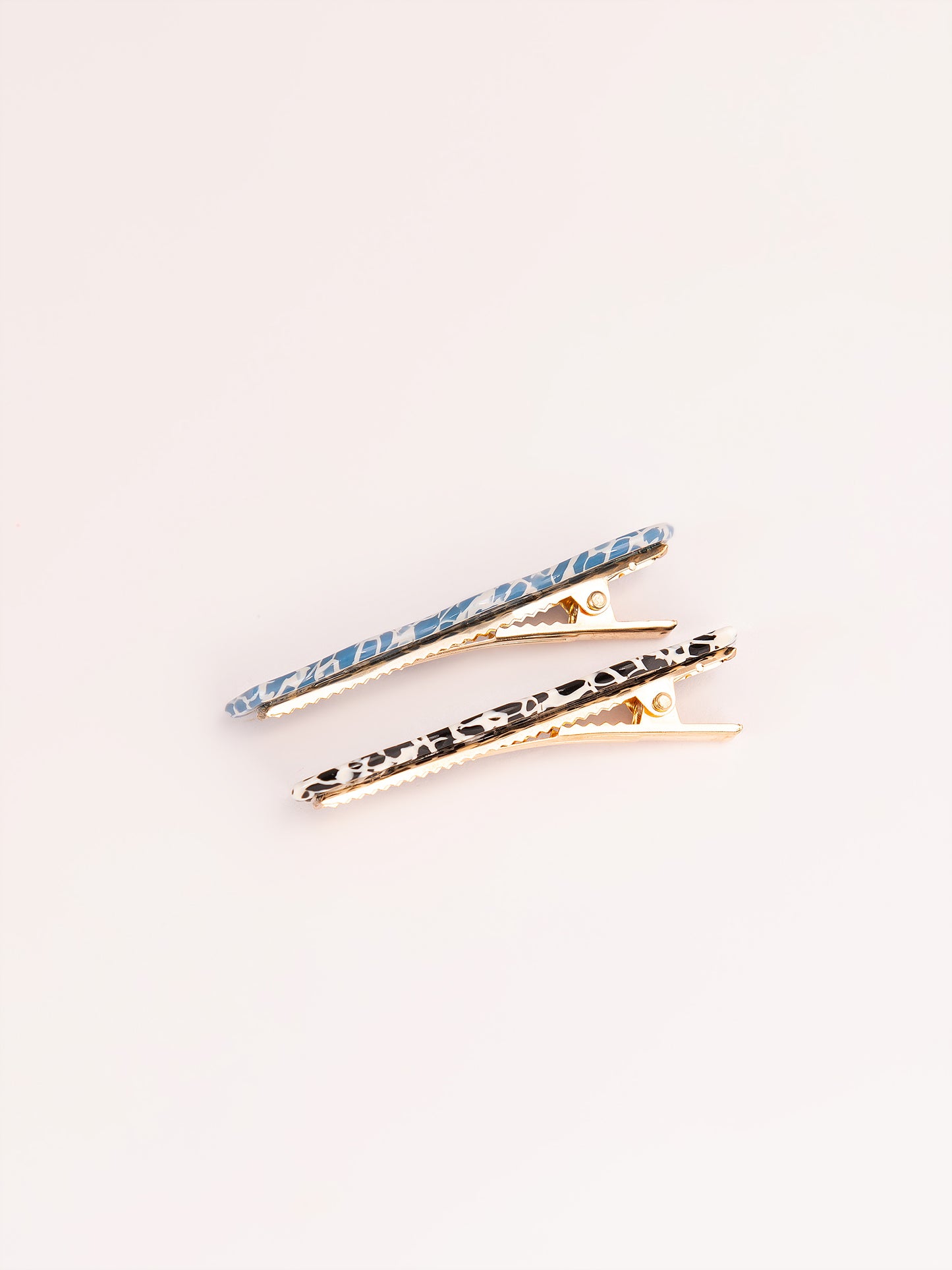 Two Tone Snap Clip Set
