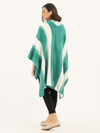 buckled-two-tone-cape-shawl