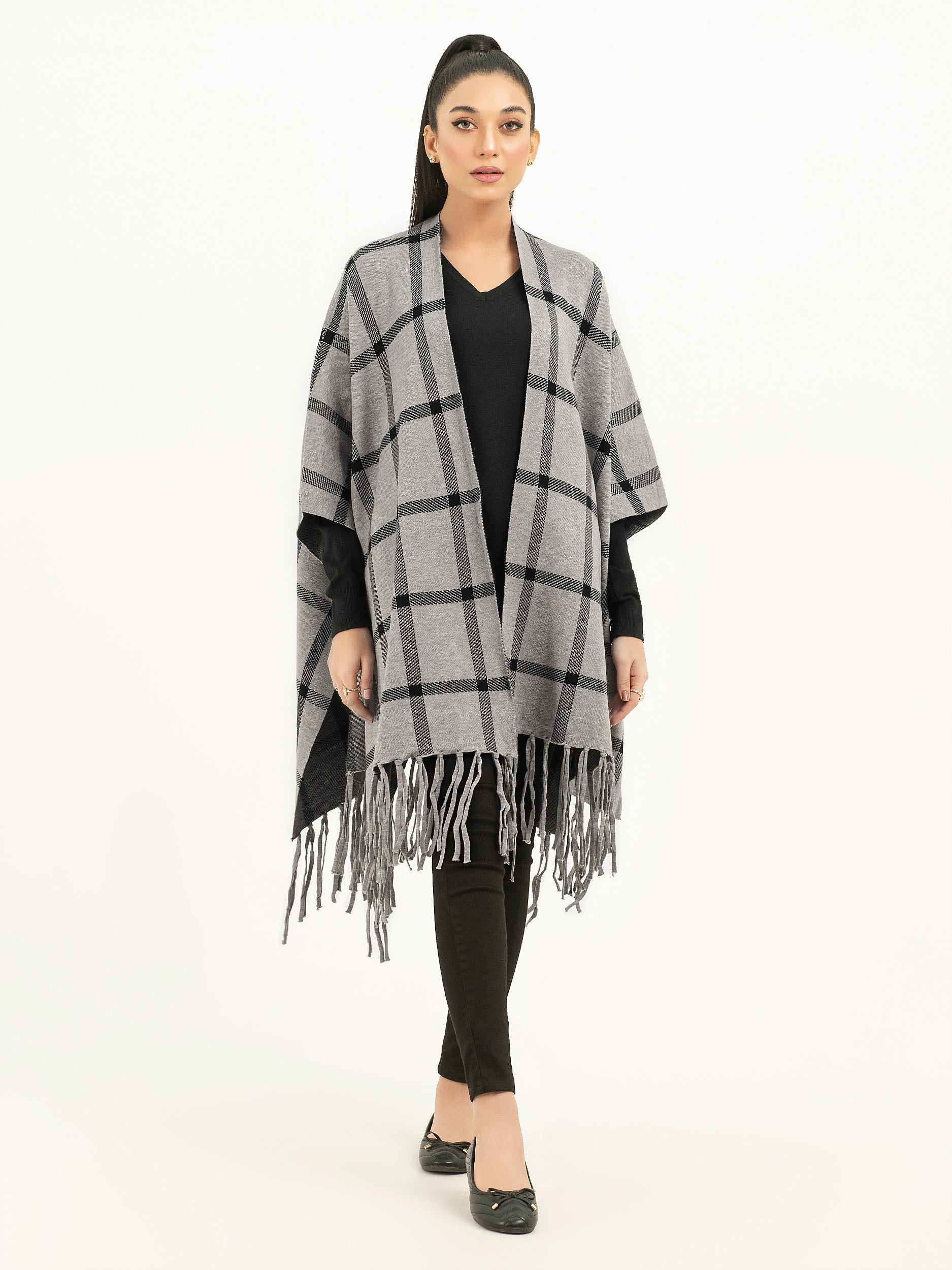Wool Cape Cape Shawl Limelight Sequin Cape Shawl – Limelightpk