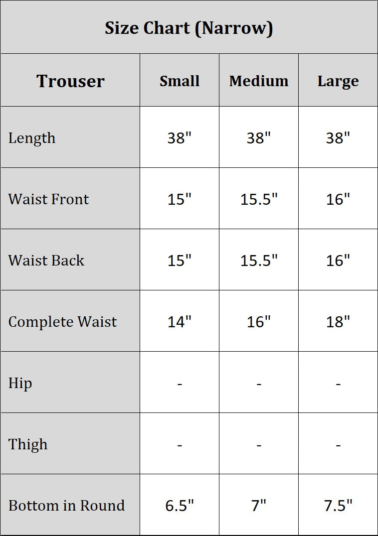 Embroidered Winter Cotton Trousers